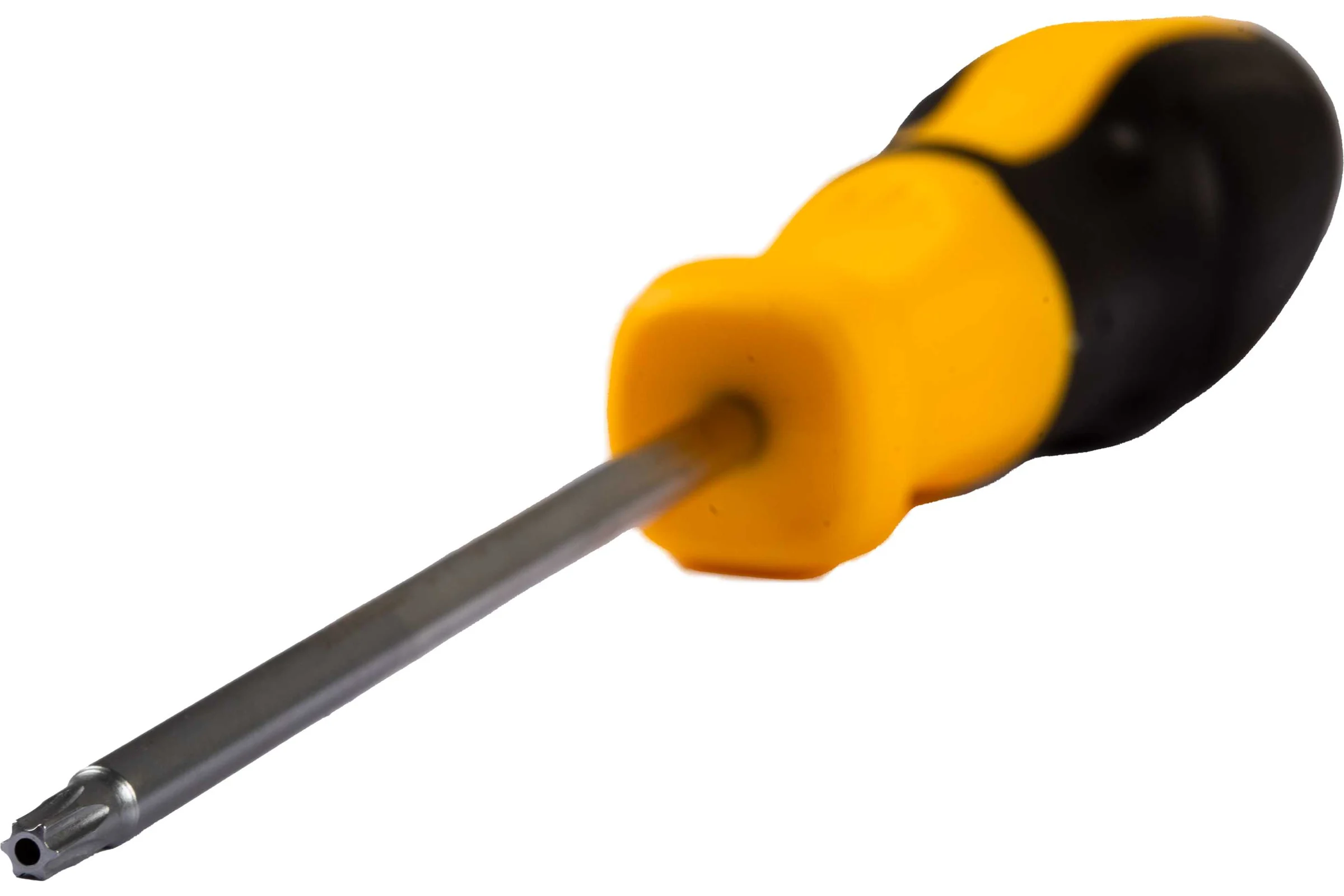 Отвертка Deli Torx T20x100мм DL6310020T, сталь Cr-V, двухкомпонентная прорезиненная рукоять 183587