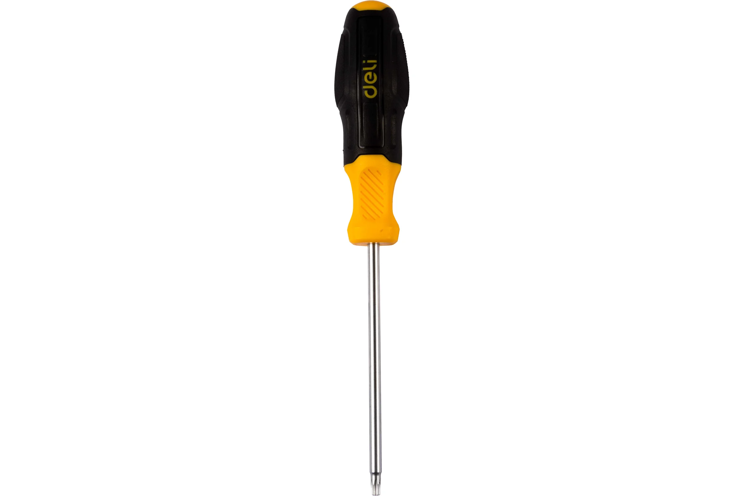 Отвертка Deli Torx T20x100мм DL6310020T, сталь Cr-V, двухкомпонентная прорезиненная рукоять 183587