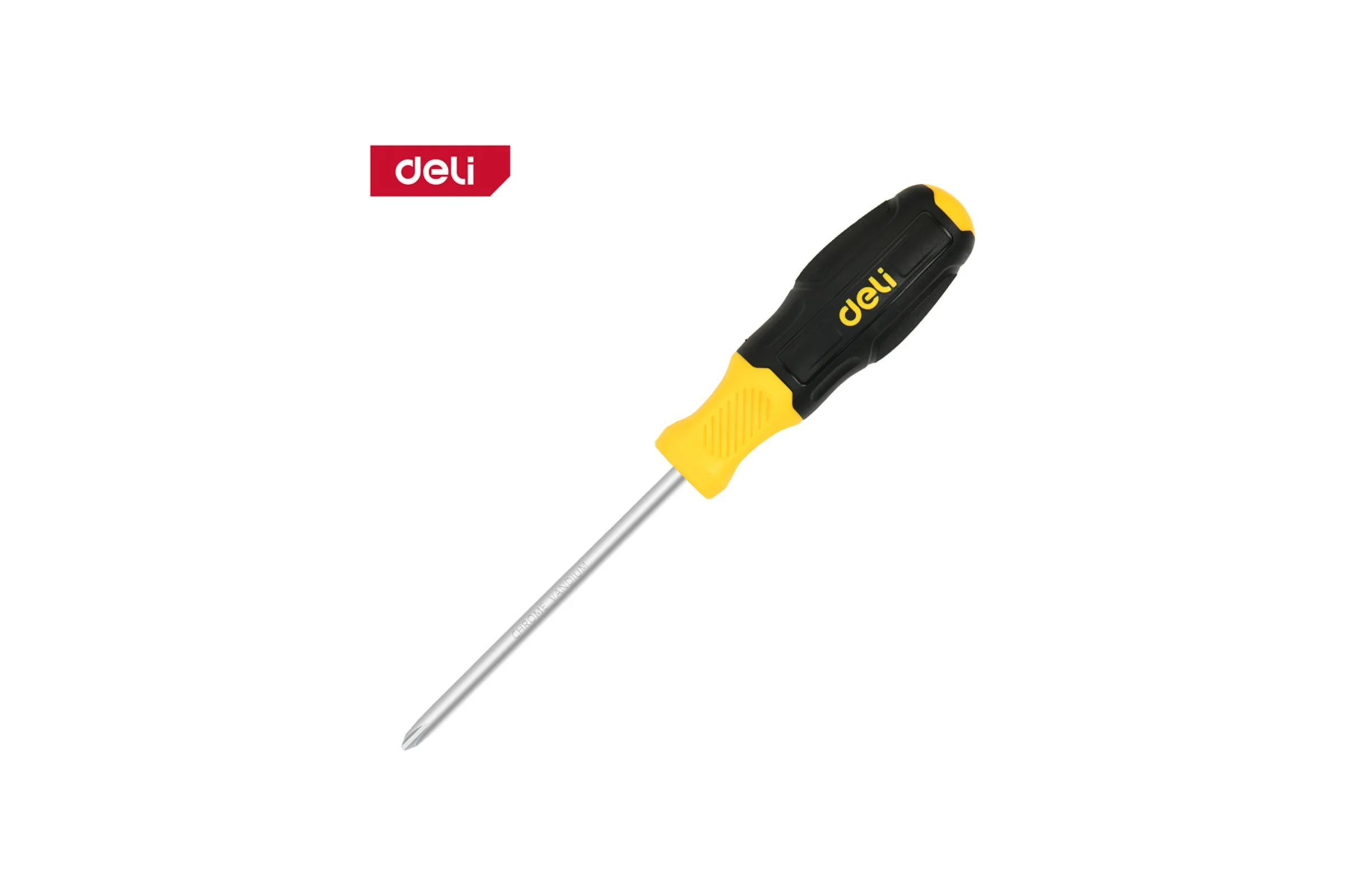 Отвертка Deli Torx T10x100мм DL6310010T, сталь Cr-V, двухкомпонентная прорезиненная рукоять 183585