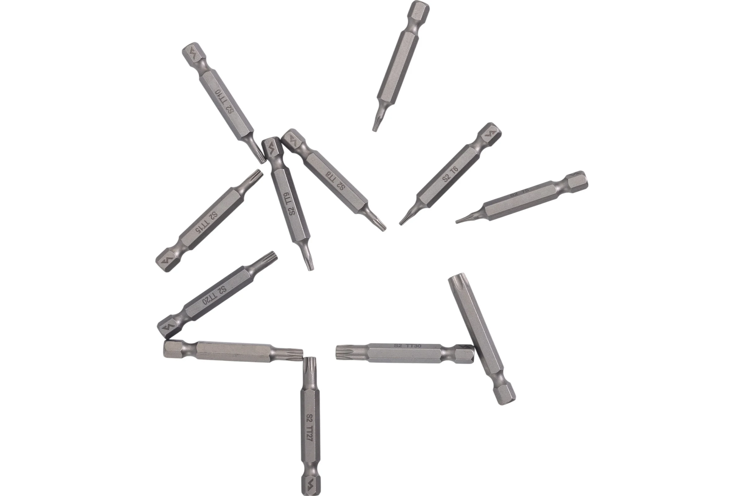 Набор бит VIRA TORX 50 мм 12 шт 303240