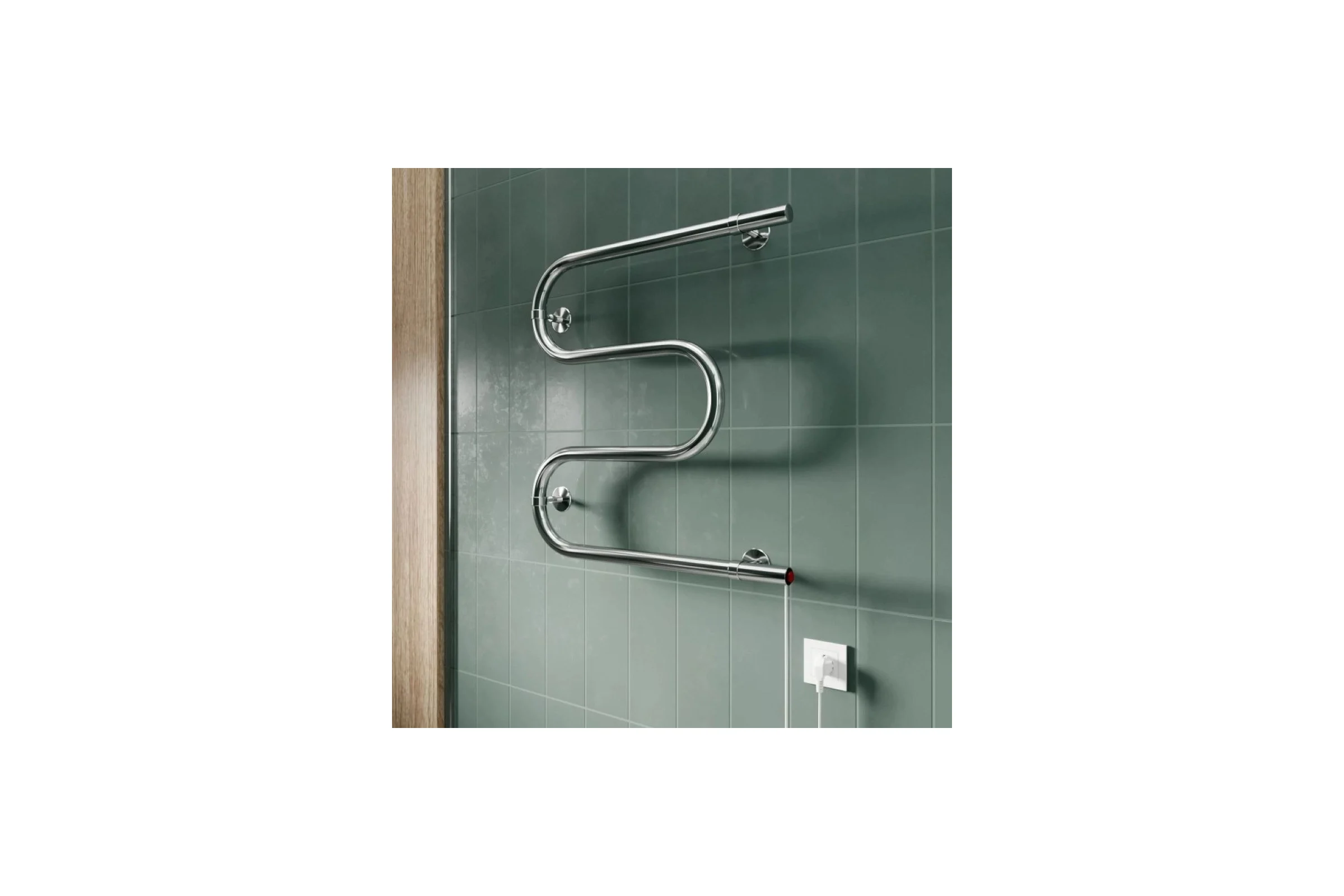 Полотенцесушитель MIXLINE SIMPLE M 50x60 кнопочный выкл, 184 Вт 556800