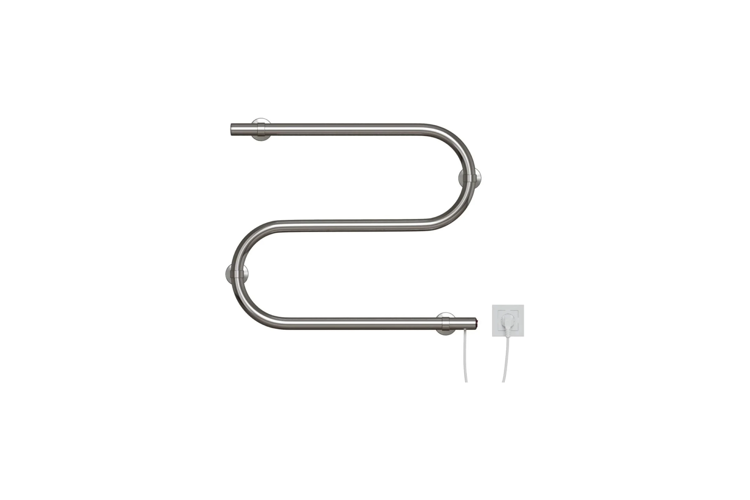 Полотенцесушитель MIXLINE SIMPLE S 40x50 кнопочный выкл, 130 Вт 556795
