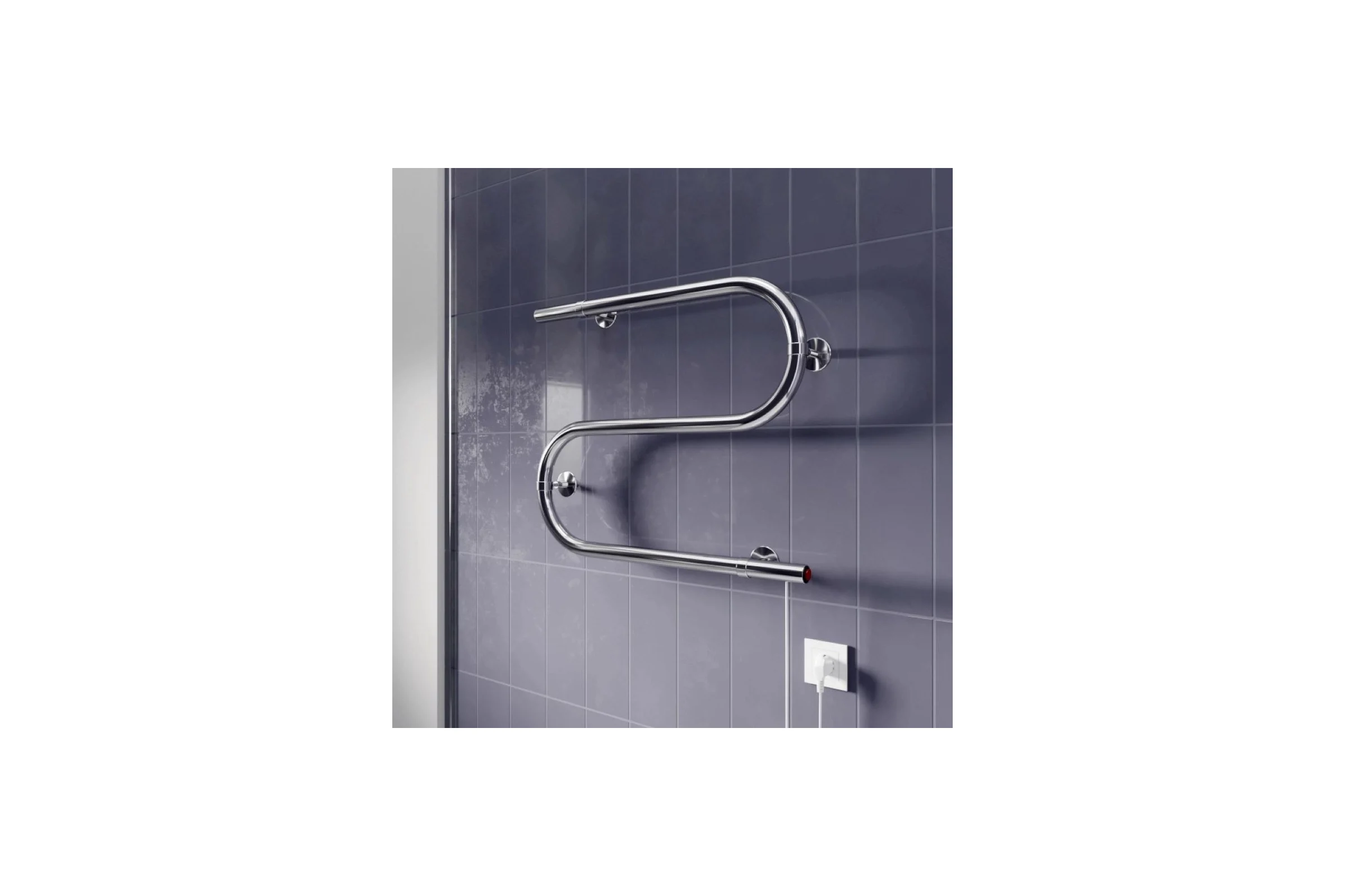 Полотенцесушитель MIXLINE SIMPLE S 40x50 кнопочный выкл, 130 Вт 556795