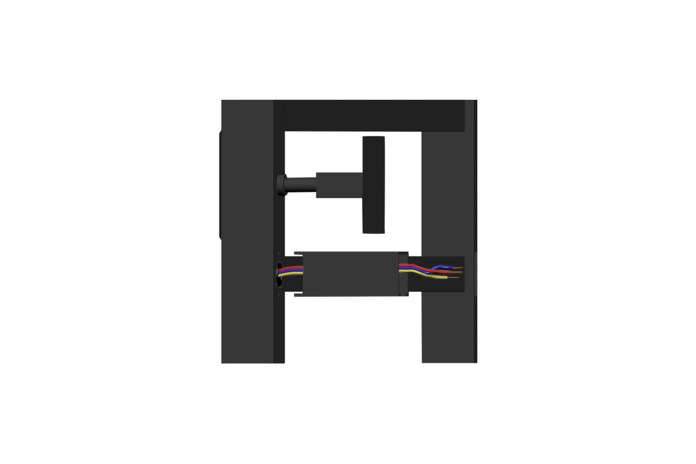 Полотенцесушитель MIXLINE FORTUNE 80x50 таймер, 560 Вт, 7 перекладин + полка, электрический ЧЕРНЫЙ 556430