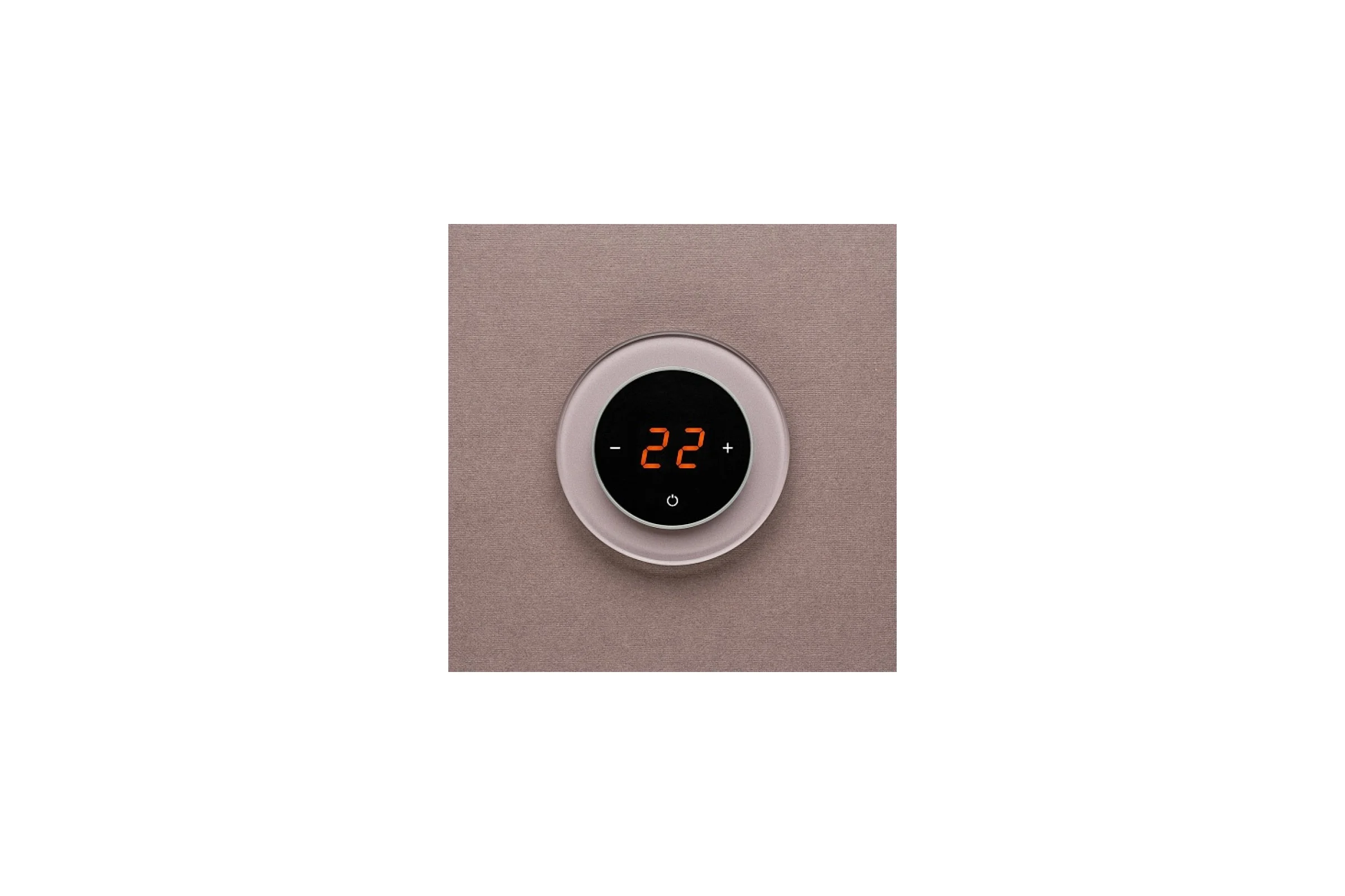 Терморегулятор AURA RONDA 0627 Taupe Metal (какао) 059246