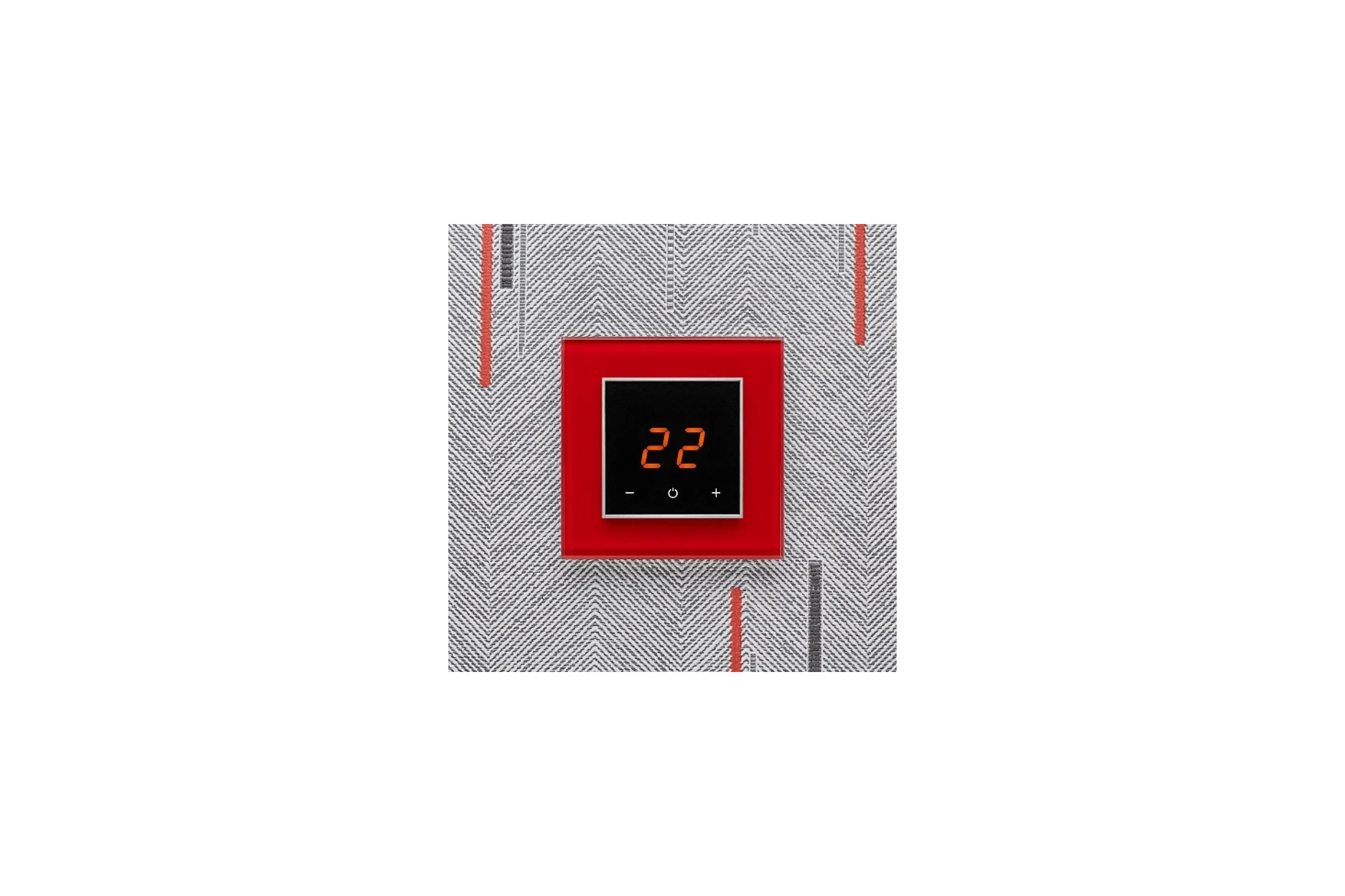 Терморегулятор AURA ORTO 1586 Red Luminous (светящийся красный) 059233