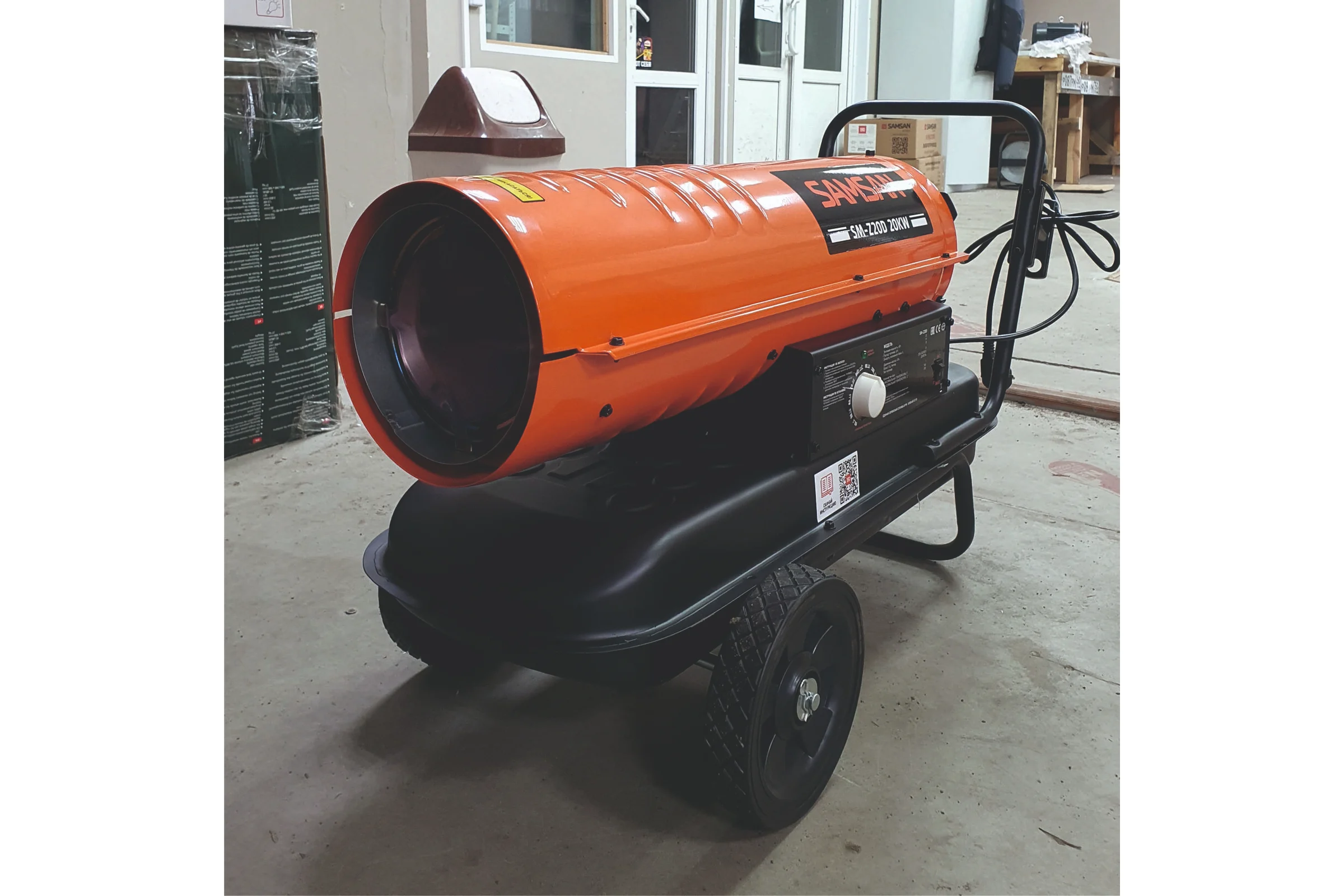 Пушка прямого нагрева Samsan SM-Z20D (DIESEL FAN HEATER SM-Z20D) SMZ20D1