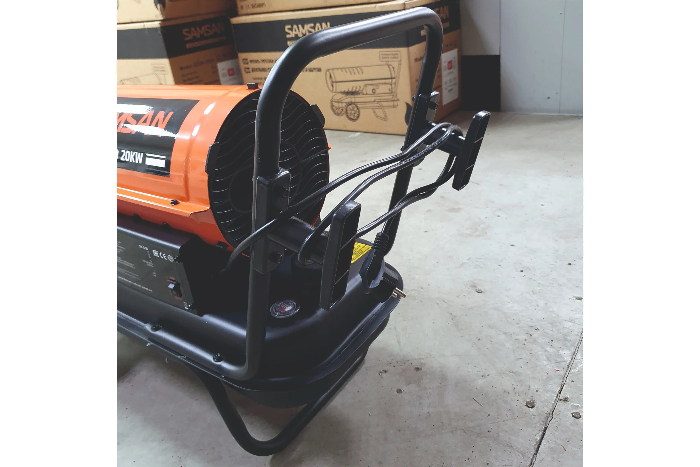 Пушка прямого нагрева Samsan SM-Z20D (DIESEL FAN HEATER SM-Z20D) SMZ20D1