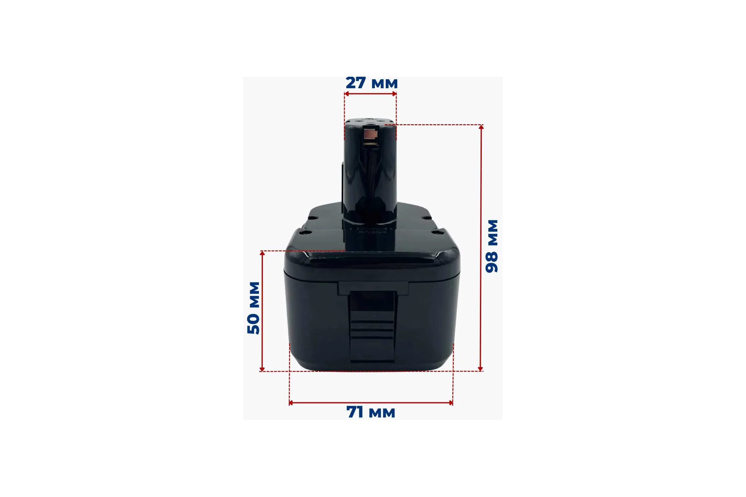 Аккумулятор VEBEX Ni-Cd для HITACHI 12V 2.0Ah АГ504210