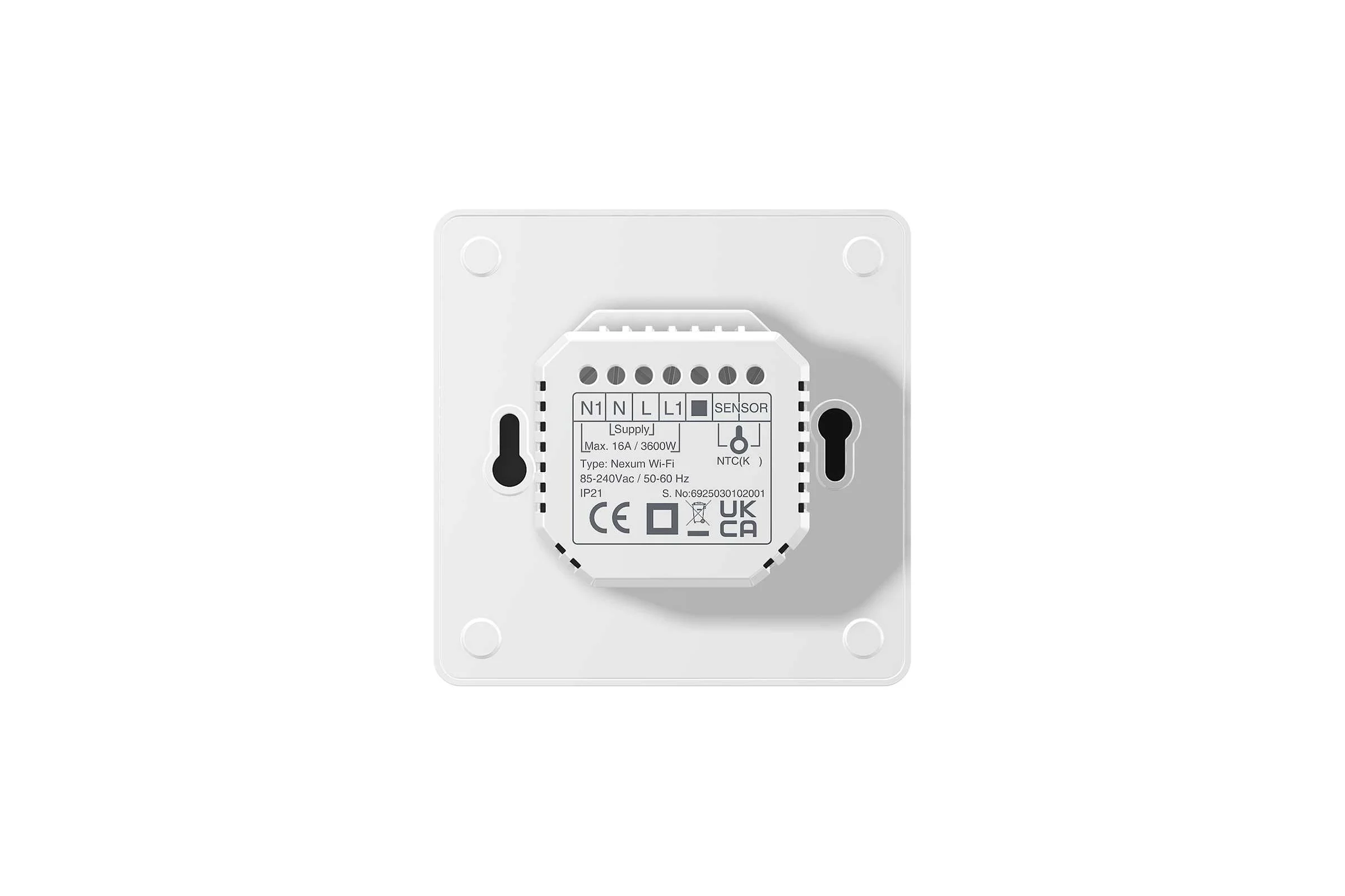 Термостат проводной комнатный THERMEX Термекс Nexum Wi-Fi ЭдЭБ05881