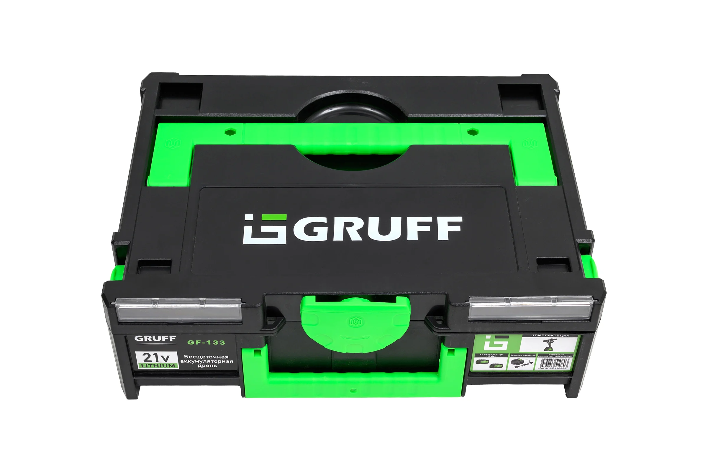 Аккумуляторный шуруповерт GRUFF GF-133
