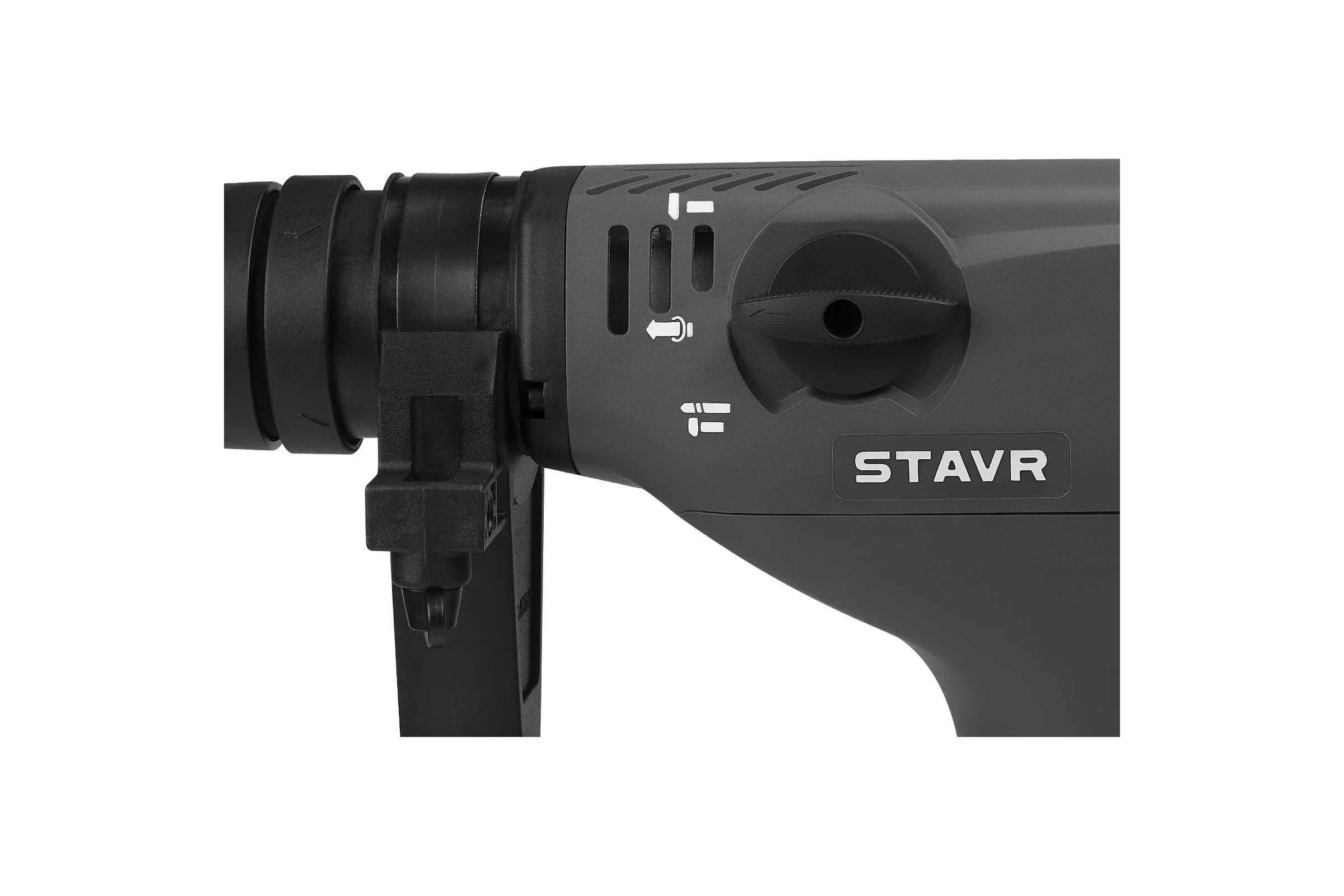 Перфоратор Ставр SDS-MAX, 40мм, вертик, 1200Вт, Stavr SBH 1200-40, 2 реж,AVS, индик, 10Дж,235-500об/мин с рег-ой, 1350-2800уд/мин,кабель 5м (набор осн,кейс) 9030300324