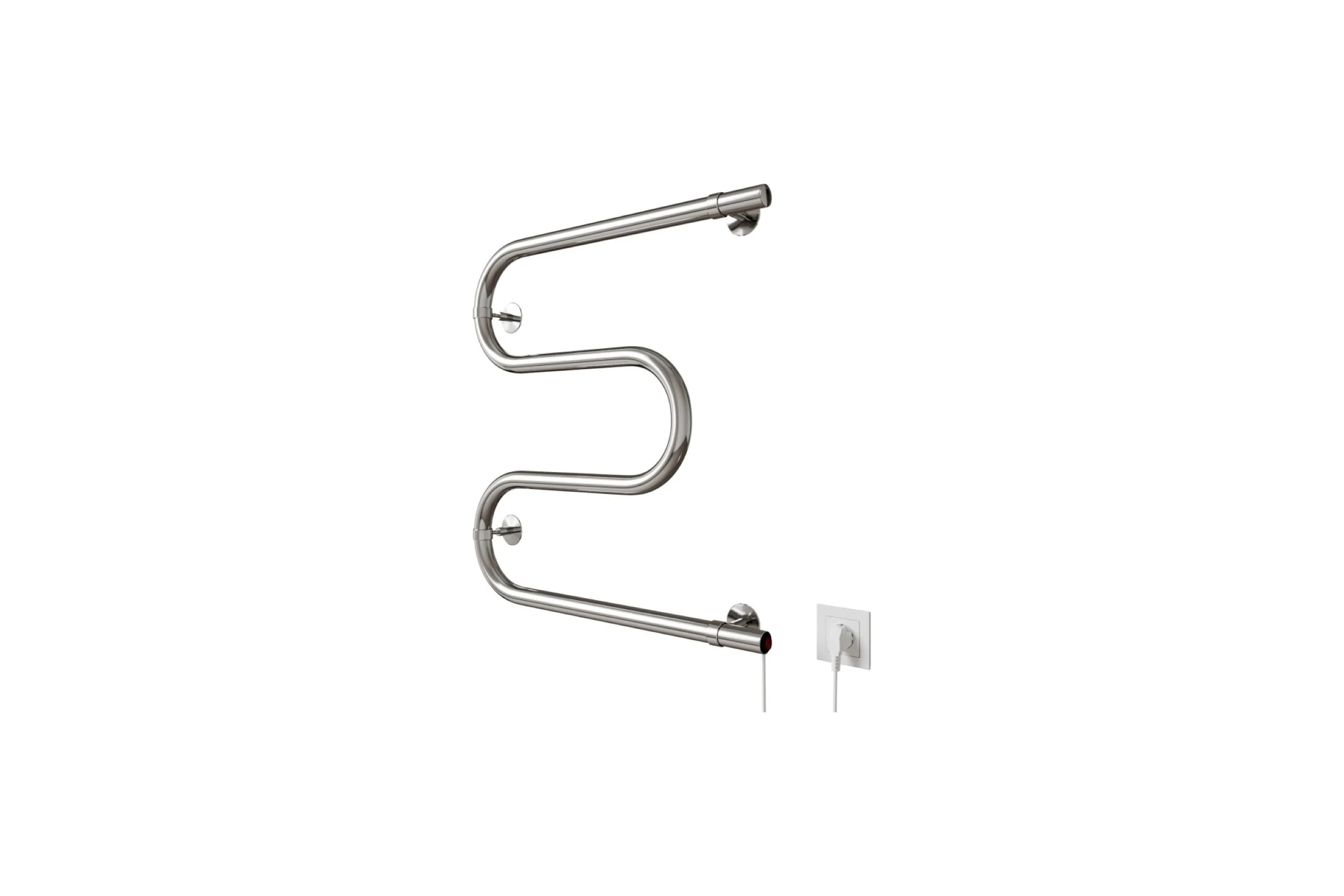 Полотенцесушитель MIXLINE SIMPLE M 50x50 кнопочный выключатель, 153 Вт 556799