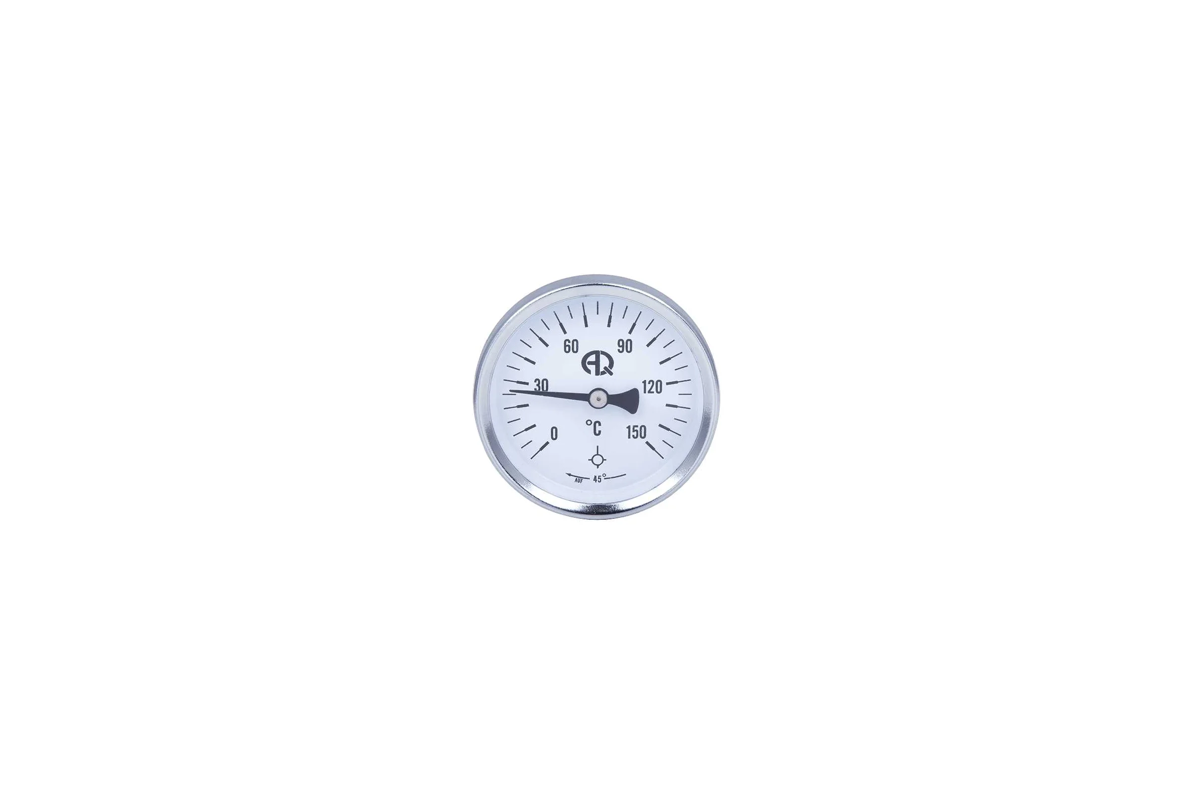 Термометр AQUALINK 63 мм, осевое подключение, L=30 мм, 0-150 С 2790