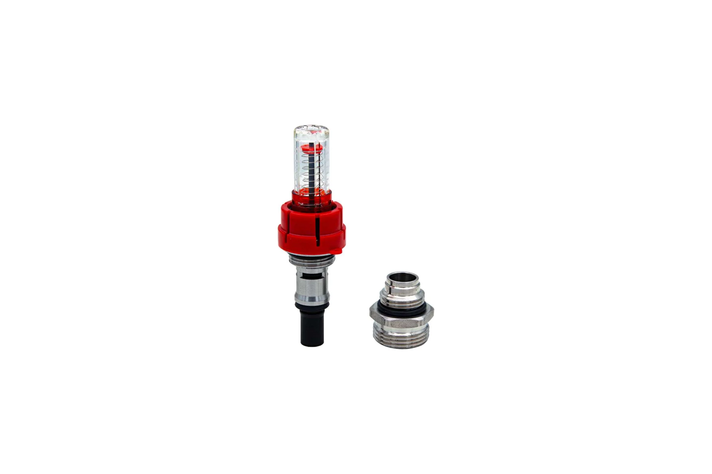 Комплект: расходомер 1/2" и ниппель 1/2" для коллекторной группы AQUALINK нар х 3/4" нар (евроконус) 2743