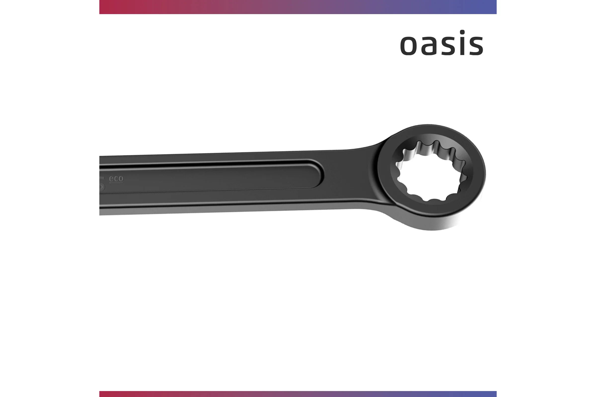 Гаечный ключ рожковый OASIS Eco 30x32 мм (фосфатированный) 103011503020