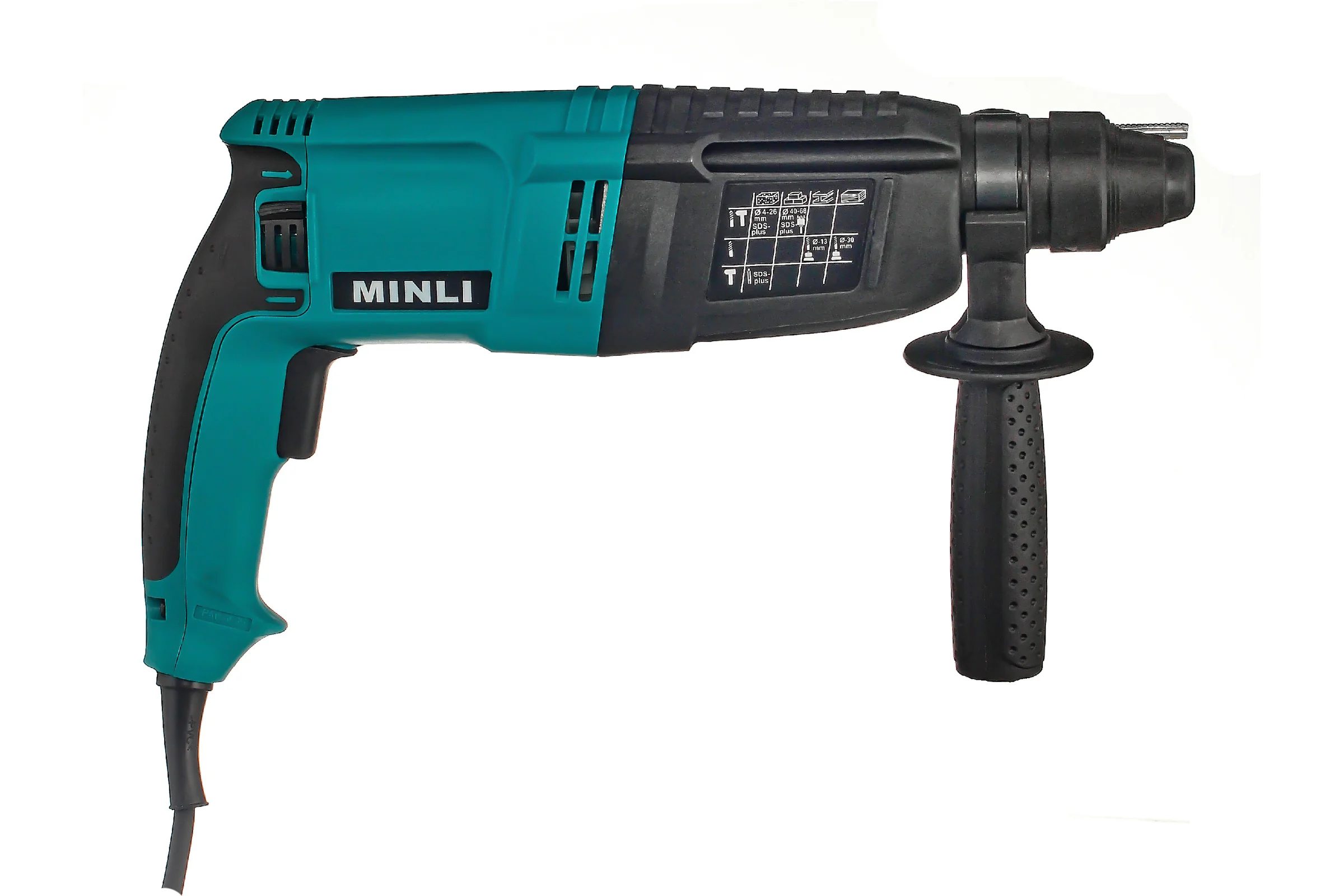 Перфоратор MINLI SDS PLUS 26мм. 800Вт / 65202