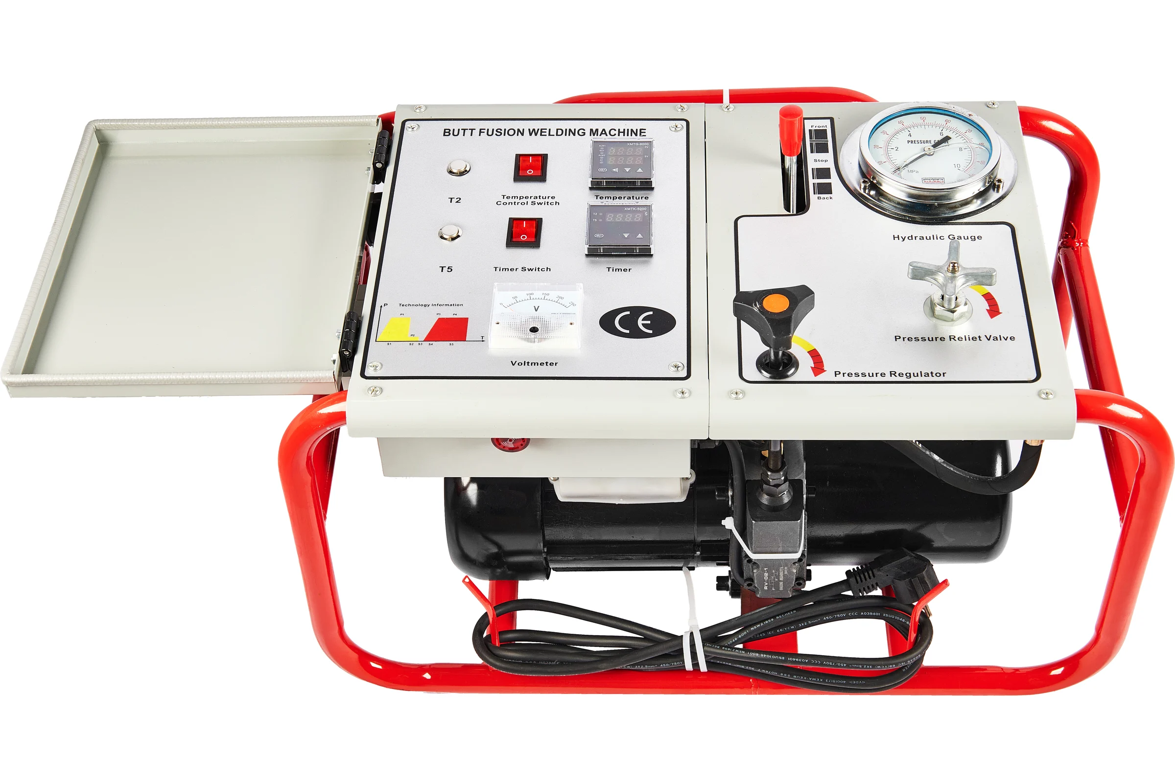 Аппарат для стыковой сварки ПНД труб GasFusion RED-400+НАКС 1.10400