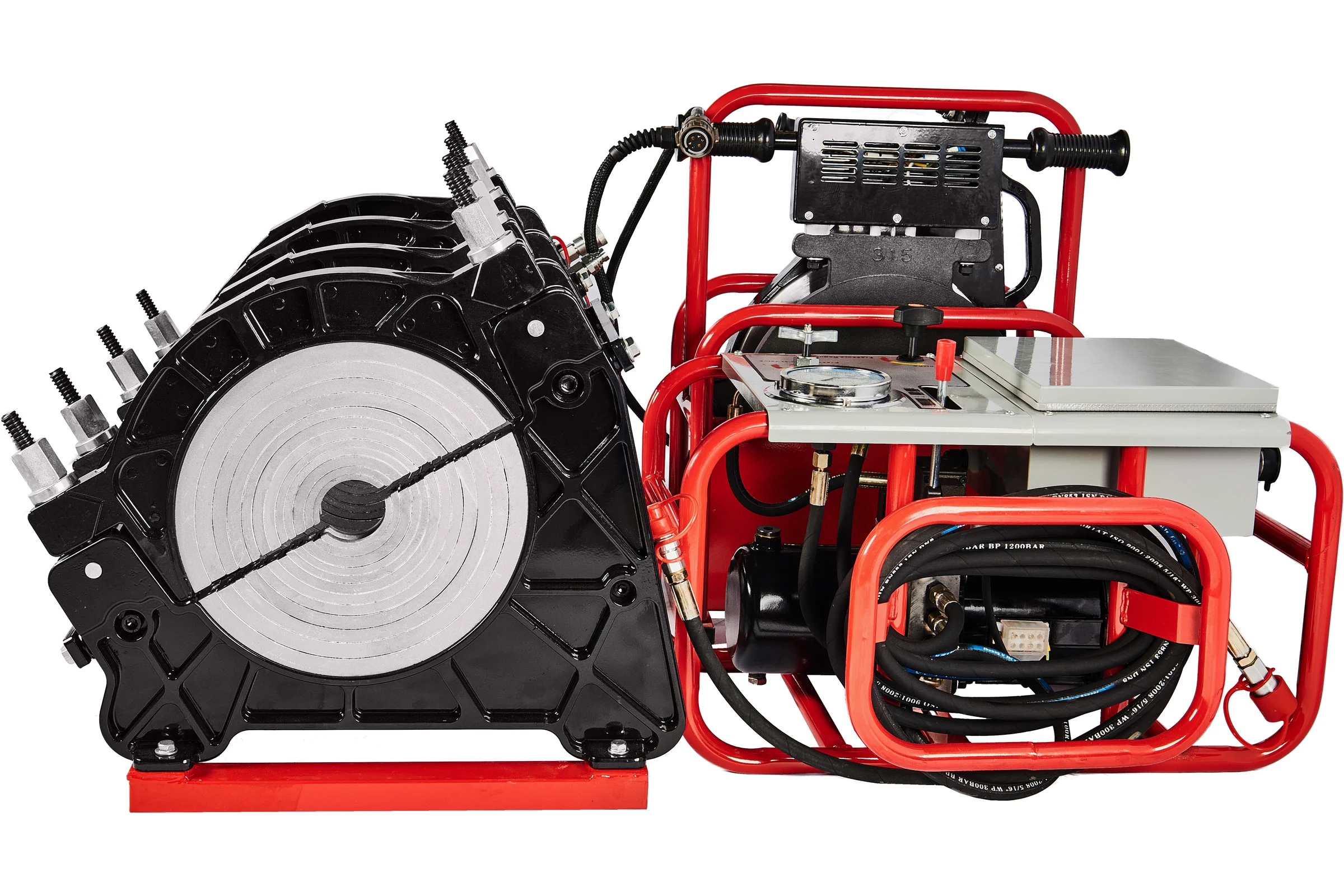 Аппарат для стыковой сварки ПНД труб GasFusion RED-400+НАКС 1.10400