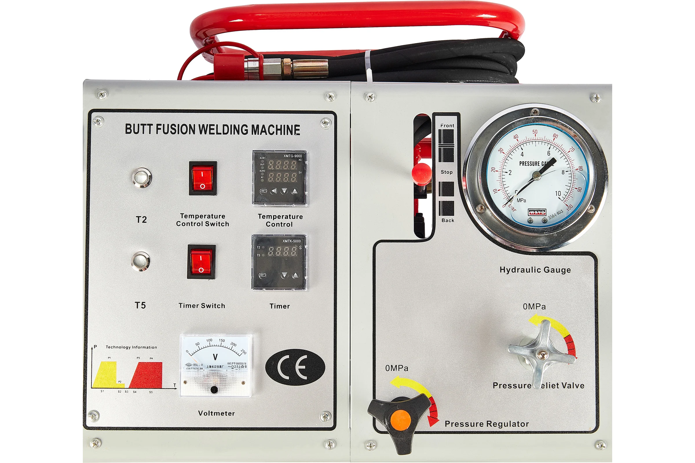 Аппарат для стыковой сварки ПНД труб GasFusion RED-160+НАКС 1.10160