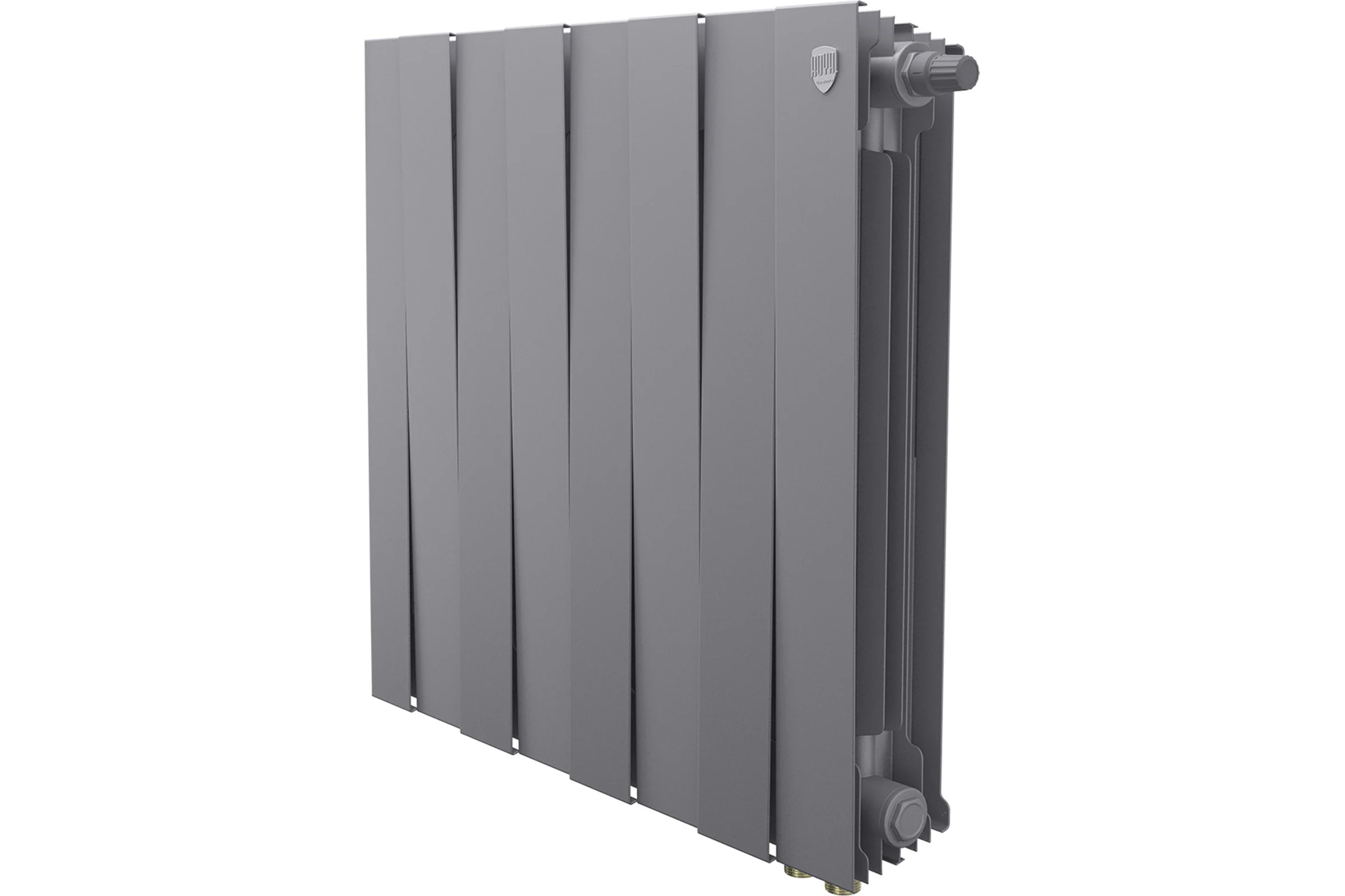 Радиатор биметаллический ROYAL THERMO PianoForte 500 Серебристый VR80 - 8 секц. НС-1682382