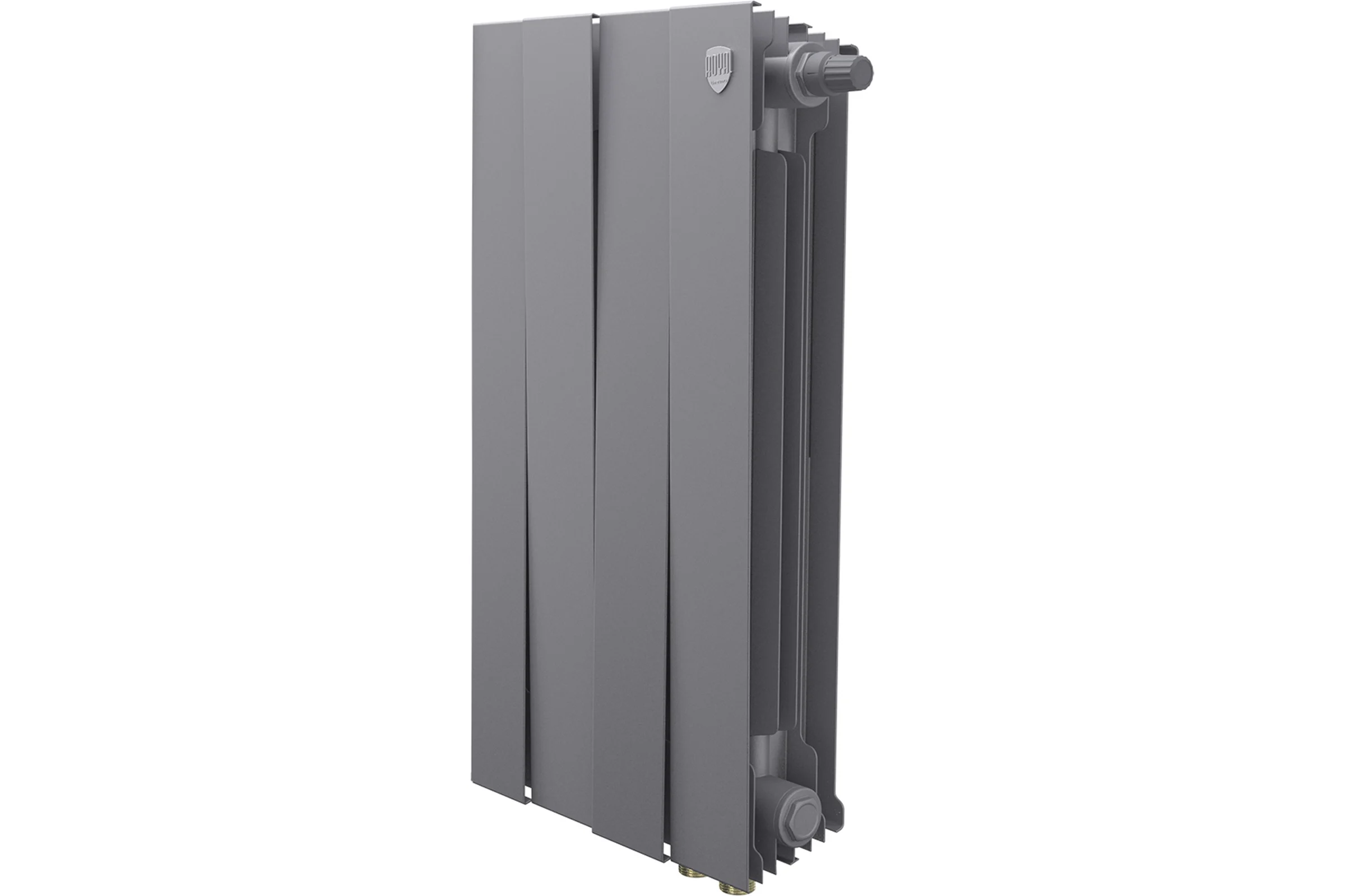 Радиатор биметаллический ROYAL THERMO PianoForte 500 Серебристый VR80 - 4 секц. НС-1682380