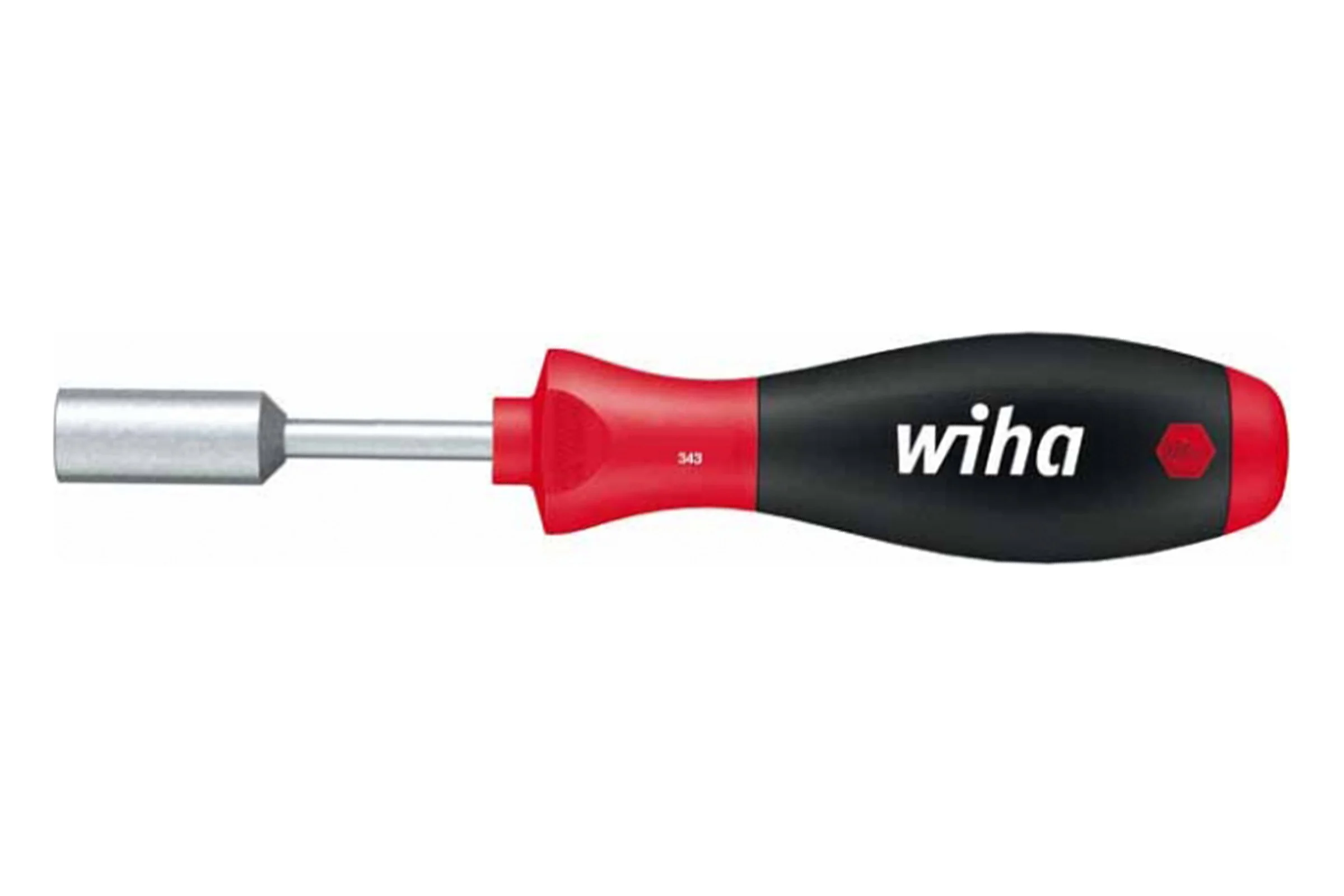 Отвертка Wiha SoftFinish торцевая головка, 343, SW6,0x65 01077
