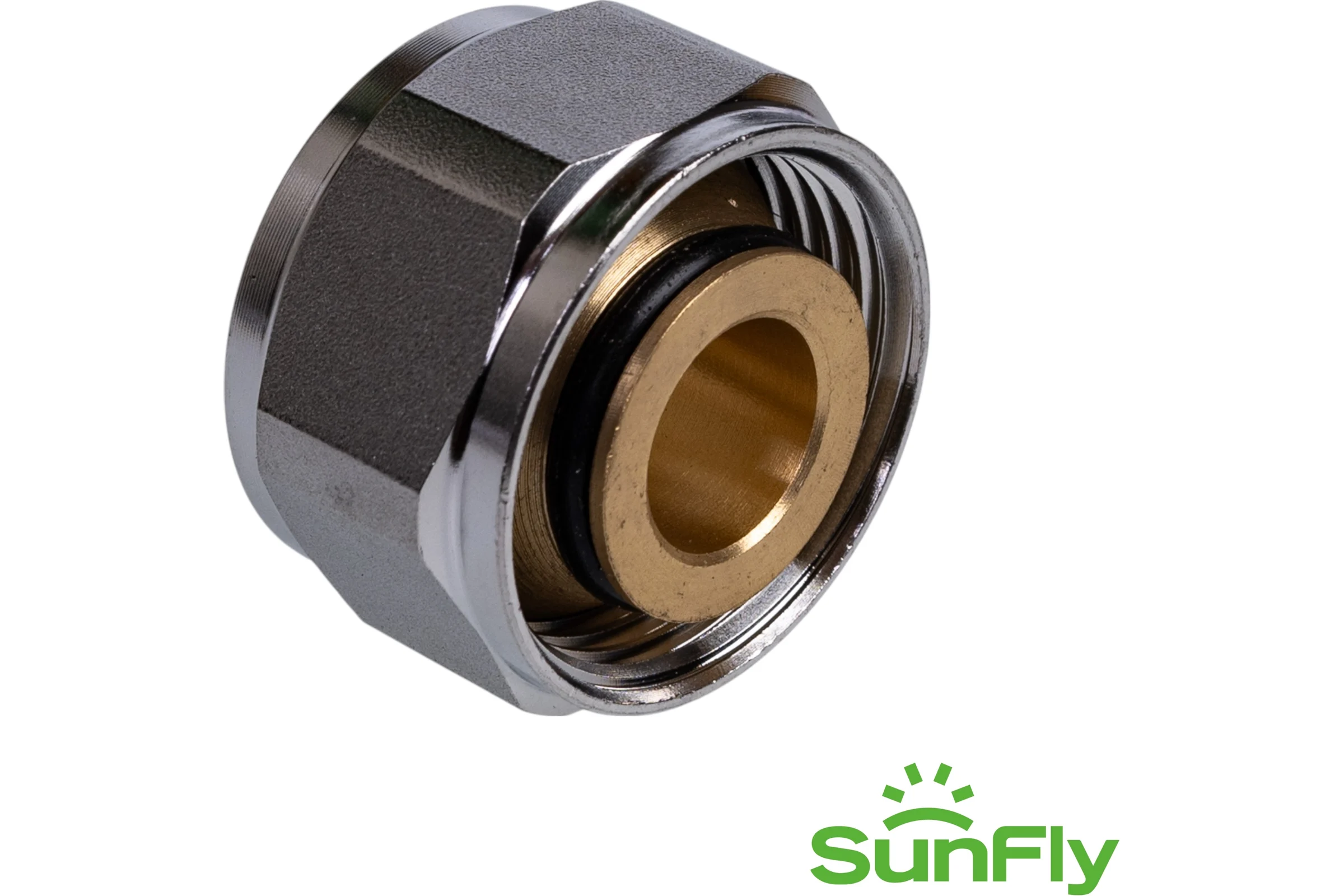Компрессионный фитинг для труб SUNFLY O20x2.0x3/4 Евроконус (XF30606A-34-1620), 10 шт SF0343471