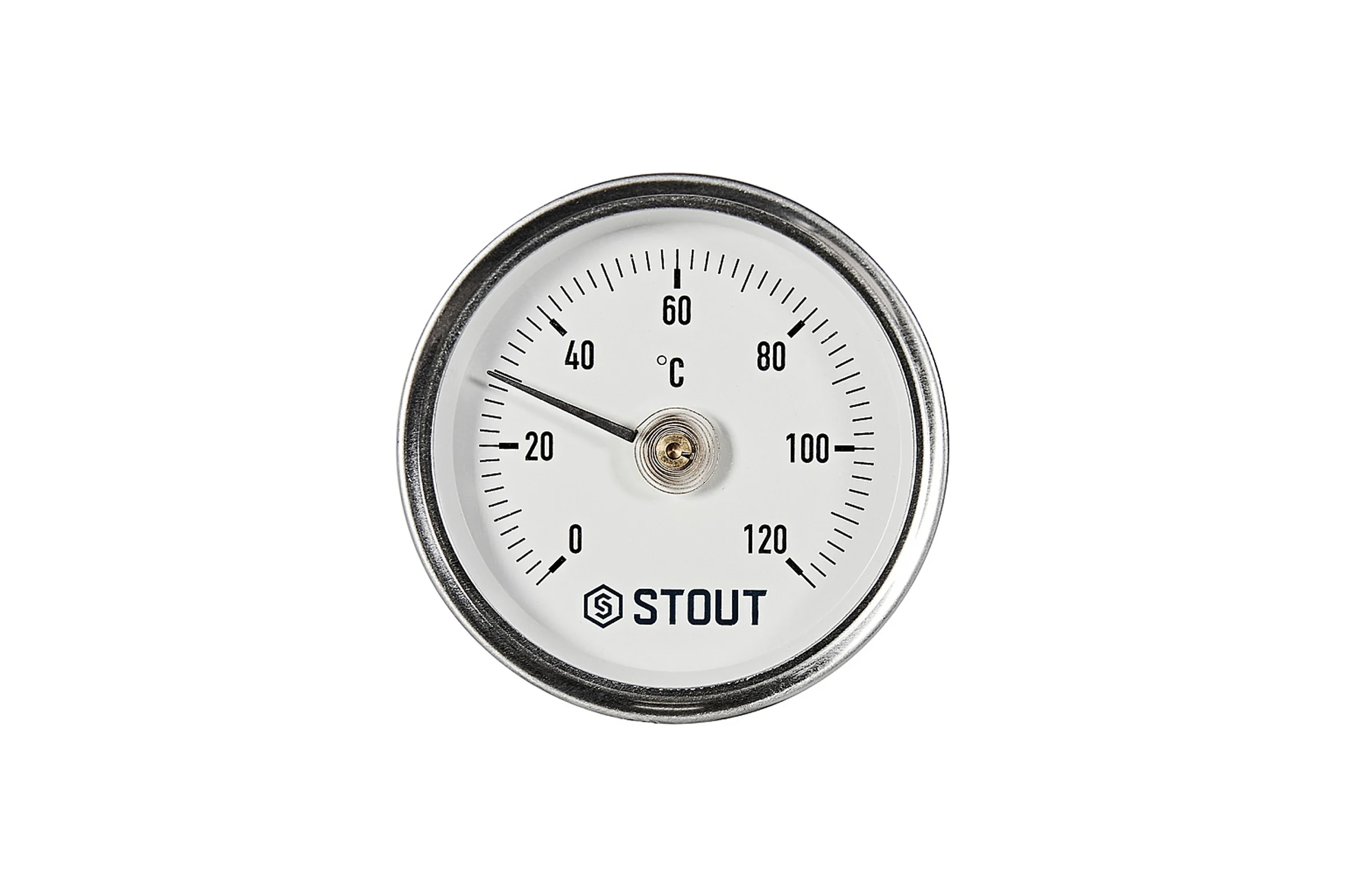 Термометр биметаллический STOUT SIM-1004-630015 накладной с пружиной RG0094NU9EUF2R