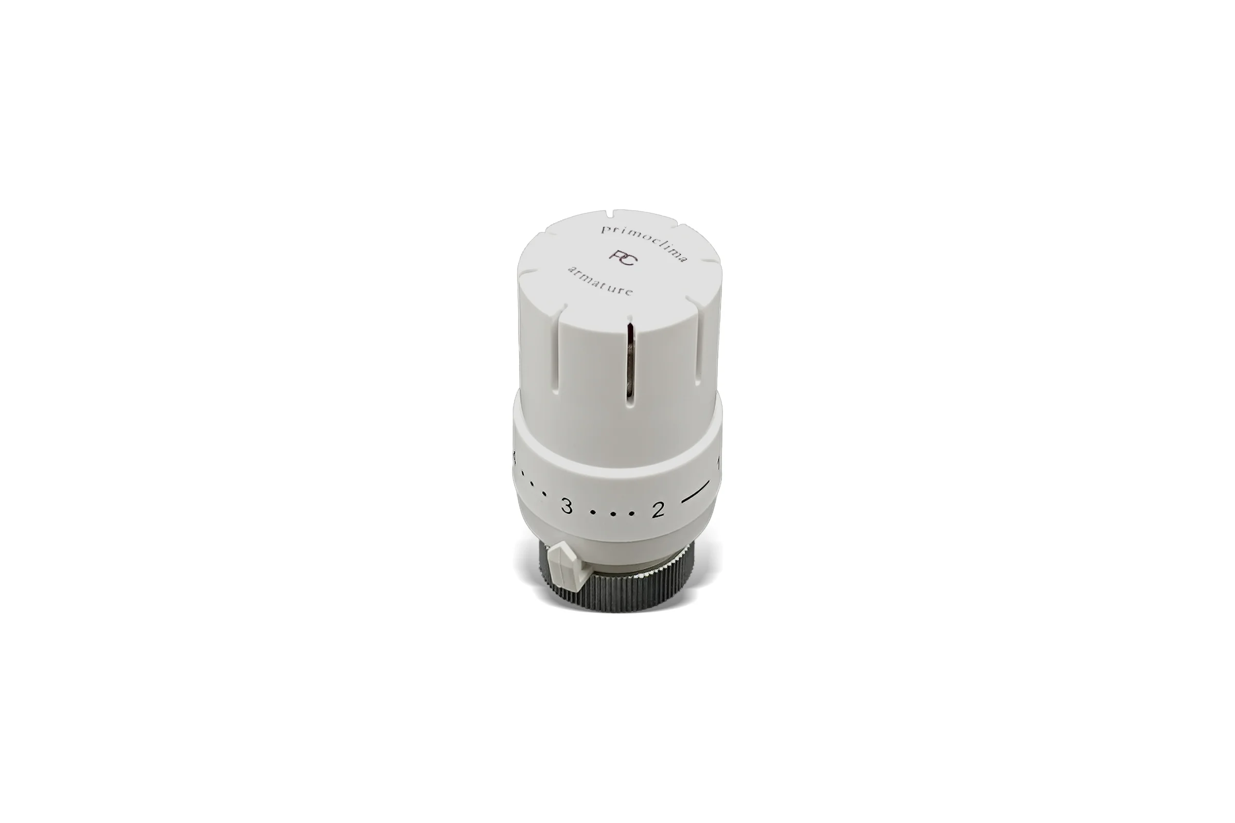 Термостатическая головка Primoclima Armature Mini, М30x1,5, белый PCHEAD15W