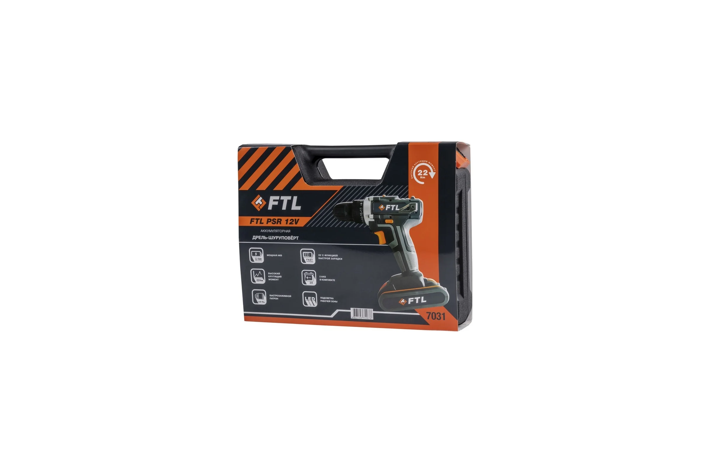 Дрель-шуруповерт FTL PSR 12V 7031