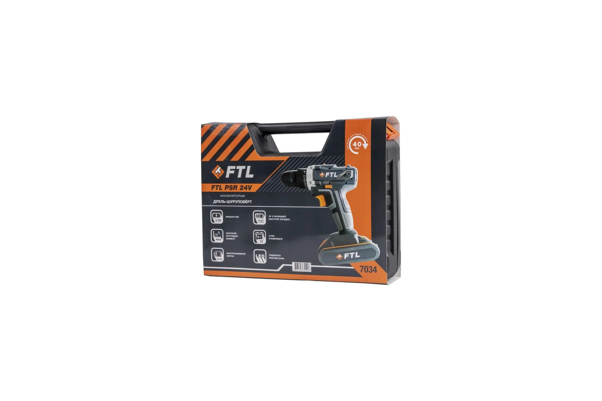 Дрель-шуруповерт FTL PSR 24V 7034
