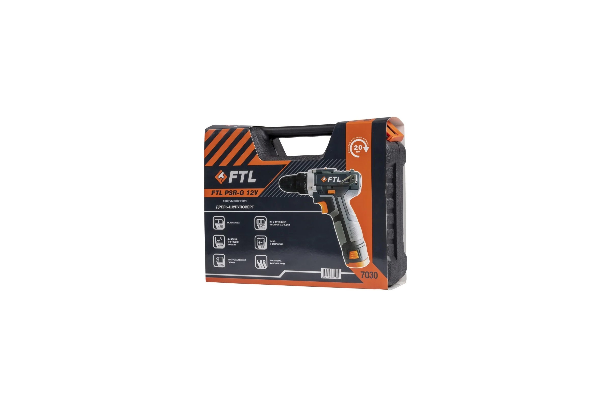 Дрель-шуруповерт FTL PSR-G 12V 7030