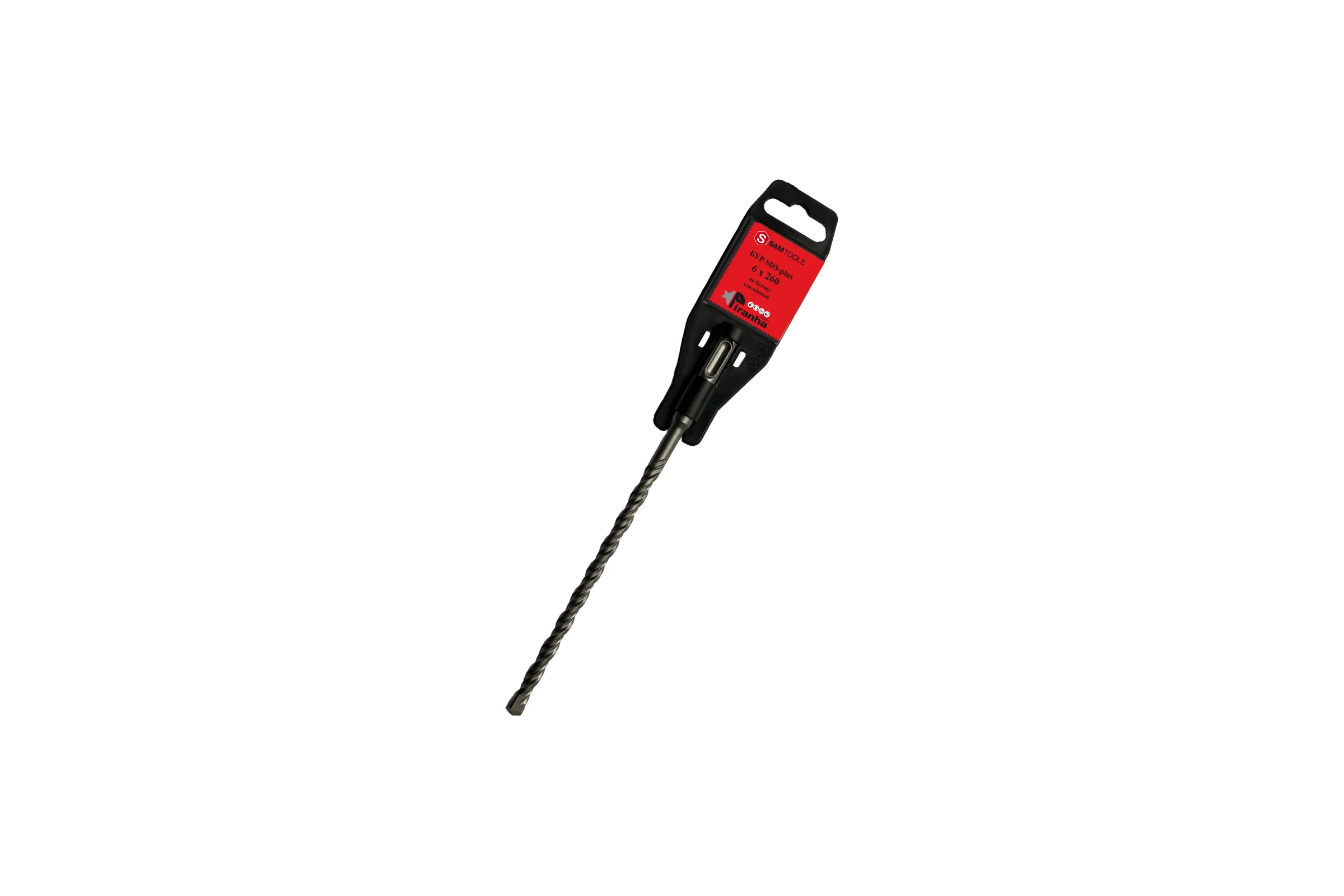 Бур по бетону SAMGRUPP SDS-plus 6x260 PIRANHA SAMC-008206260