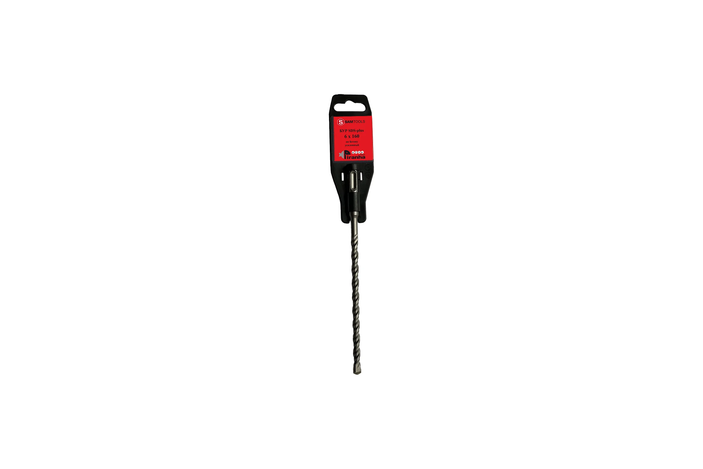 Бур по бетону SAMGRUPP SDS-plus 6x160 PIRANHA SAMC-008206160