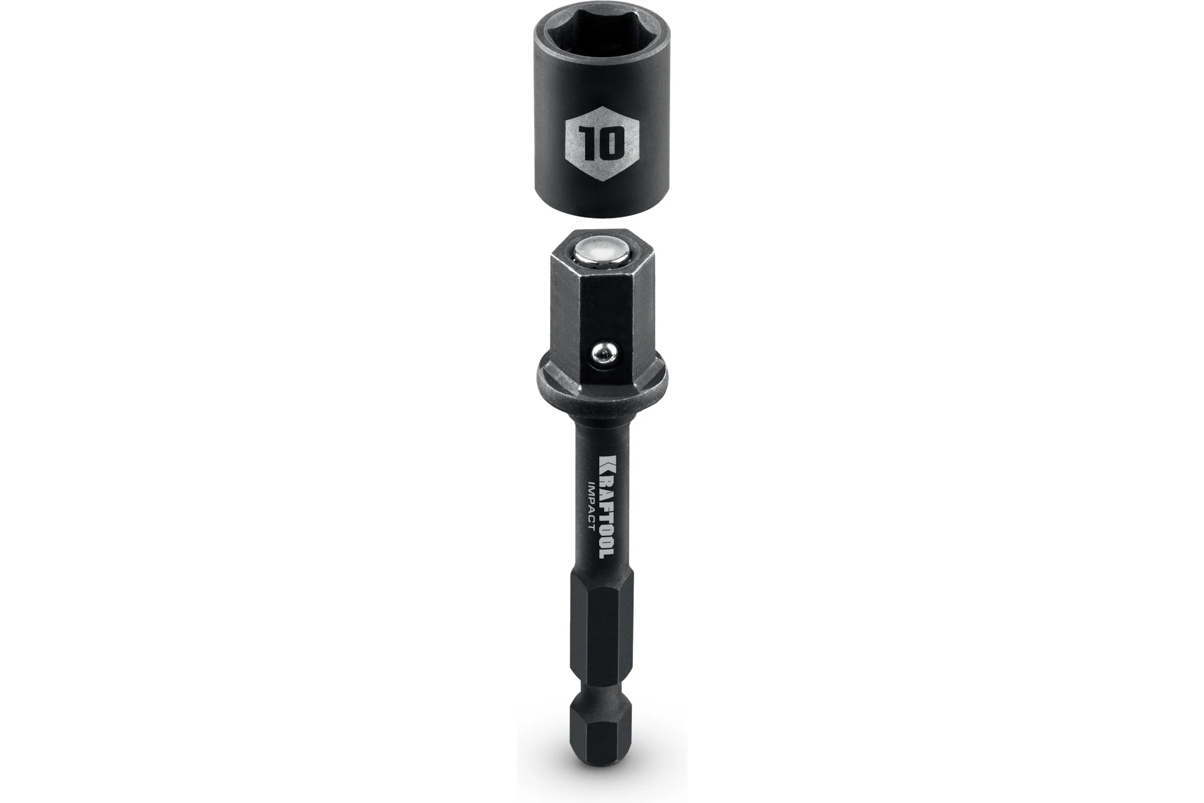 Бита с торцовой головкой KRAFTOOL Clean “Nut driver” 10 мм 26371-10