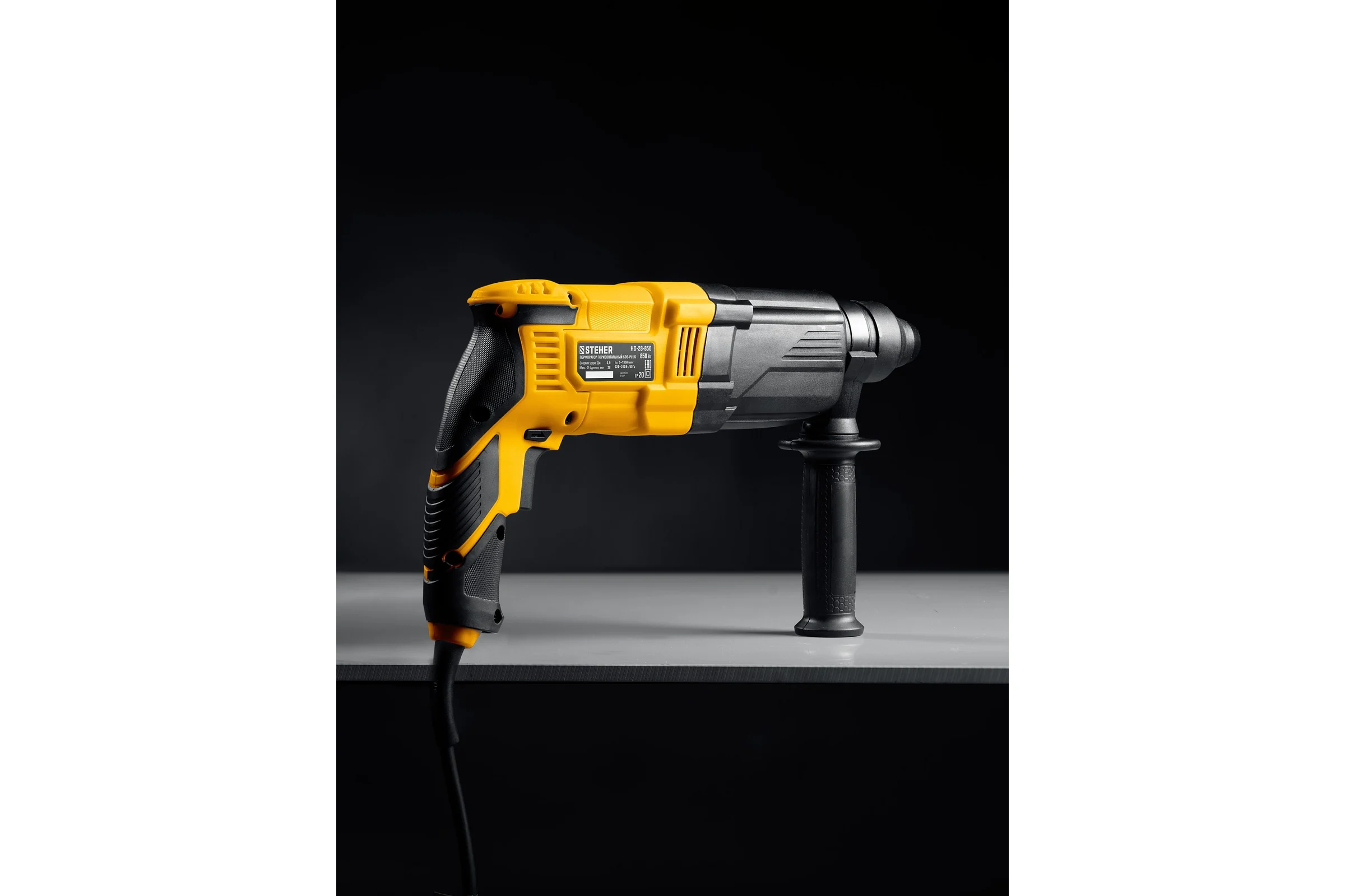 Перфоратор STEHER 28 мм, 850 Вт, SDS Plus HD-28-850