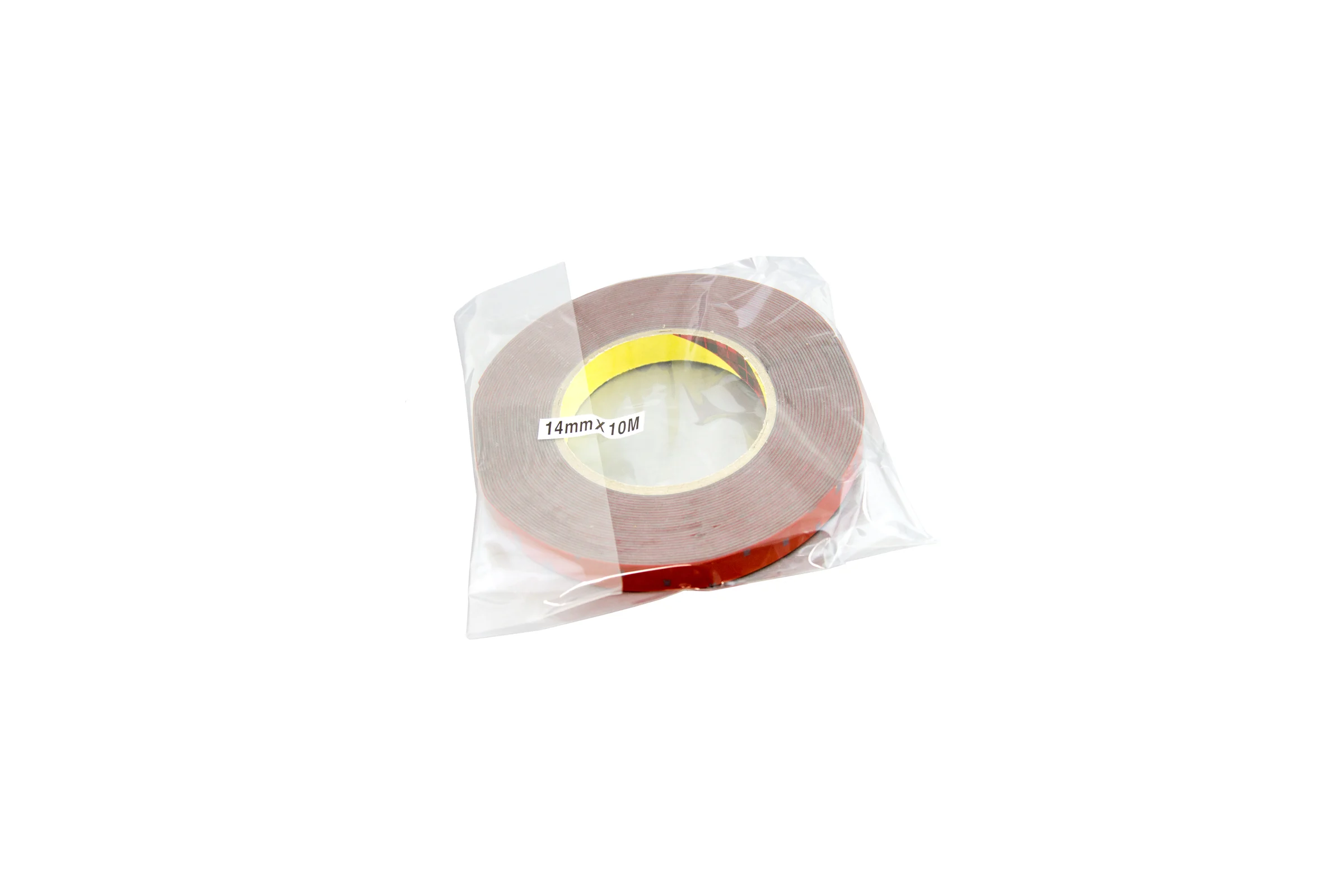 Оригинальный серый двусторонний скотч MTF Light 3M TAPE(ACRYL) 14мм х 10м красная подложка 3M14X1000R