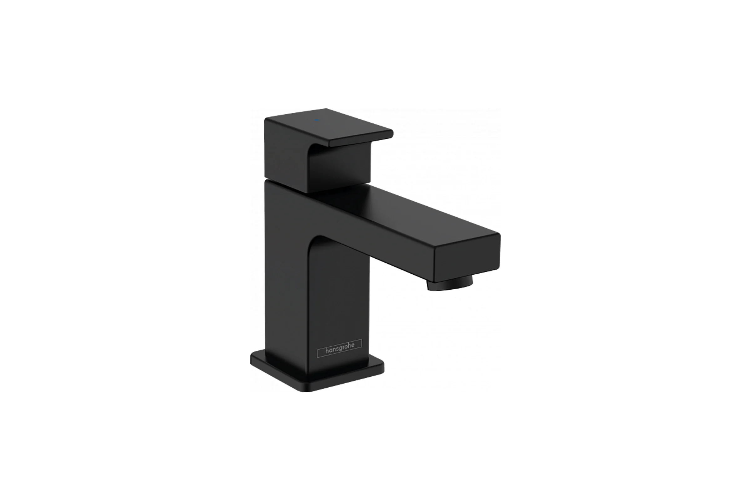 Кран для холодной воды Hansgrohe Vernis Shape 70 без сливного набора, матовый черный 71592670