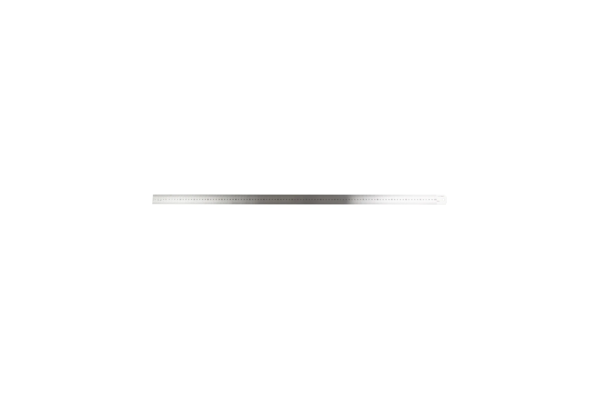 Стальная линейка WIEDERKRAFT 1000x35x1.2 мм WDK-RS100035