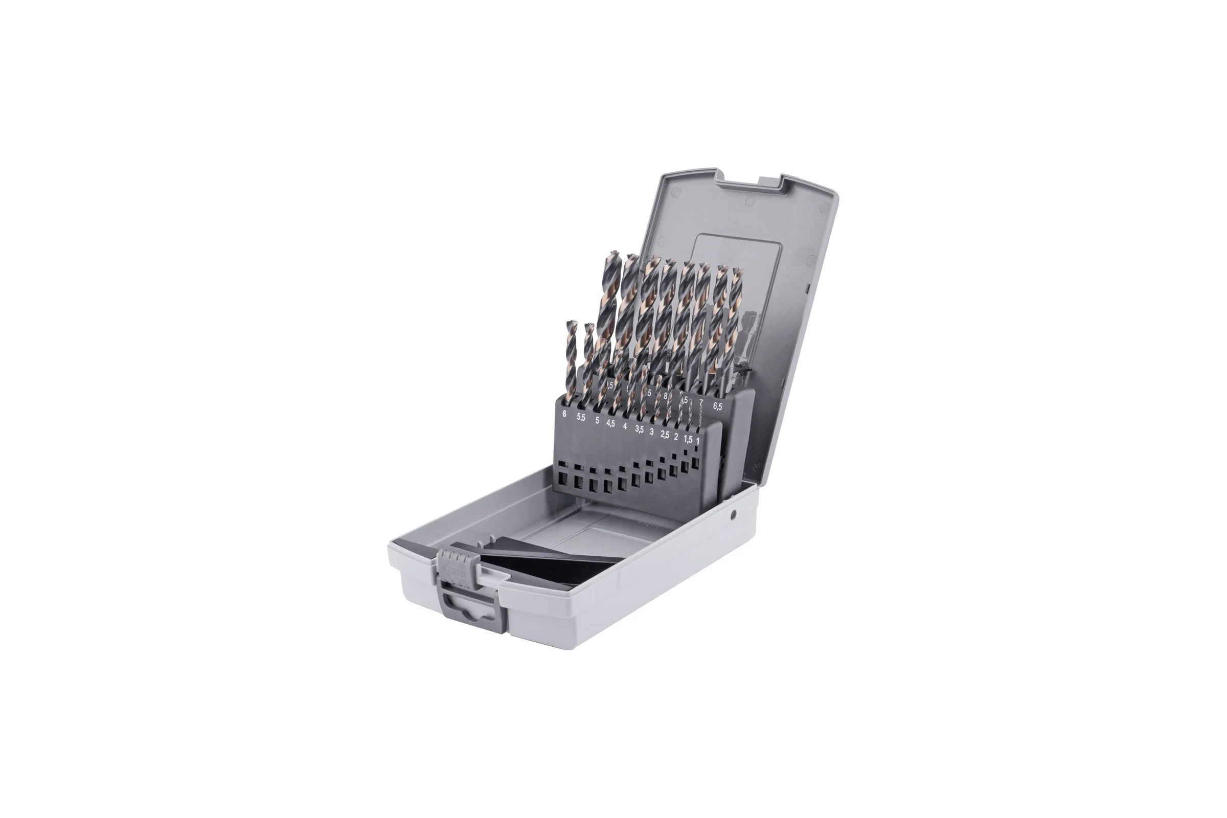 Набор сверл Powerspike (19 шт; 1-10 мм; DIN 338; HSSG) GSR B08348100