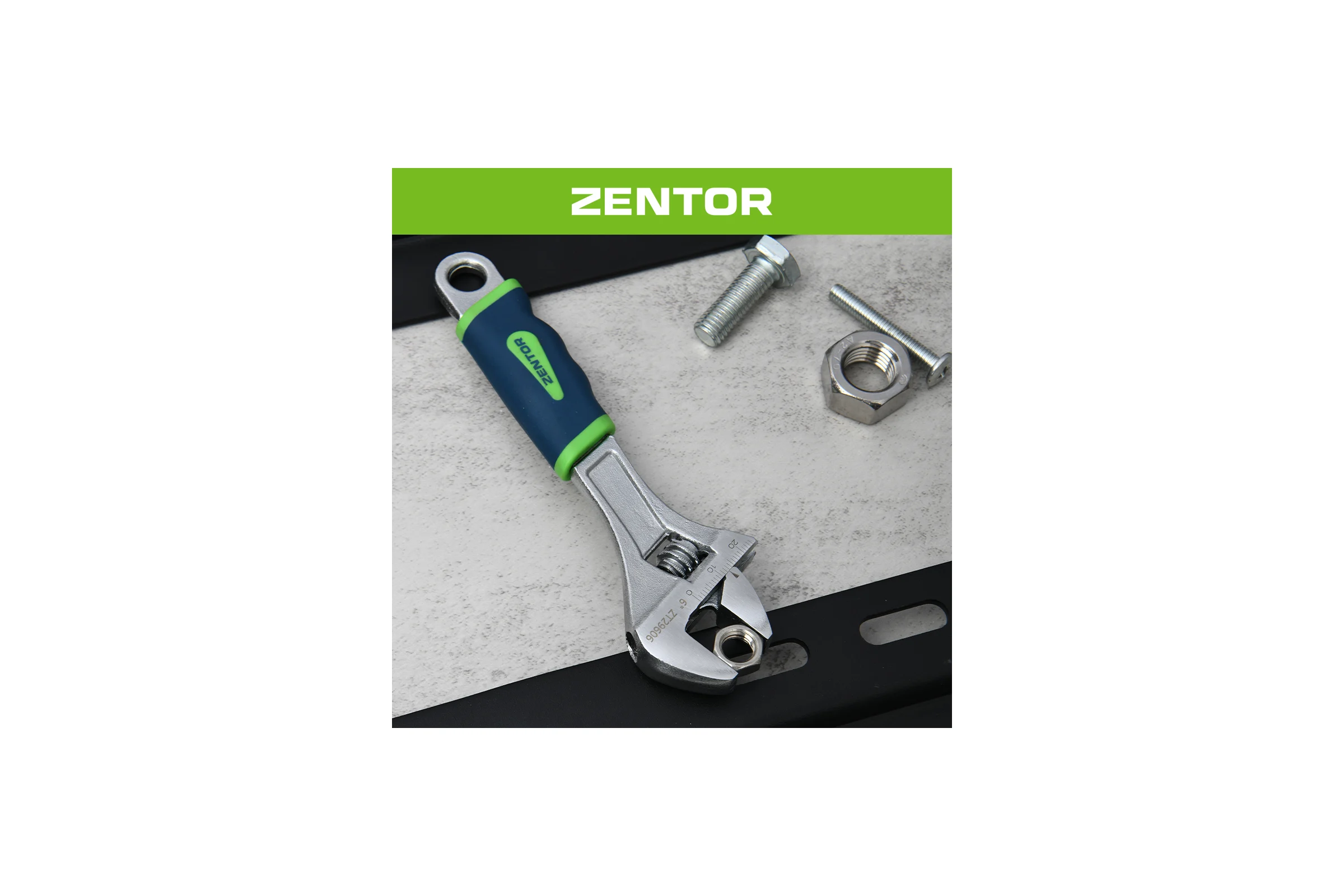 Разводной ключ Zentor 160 мм ZT29606