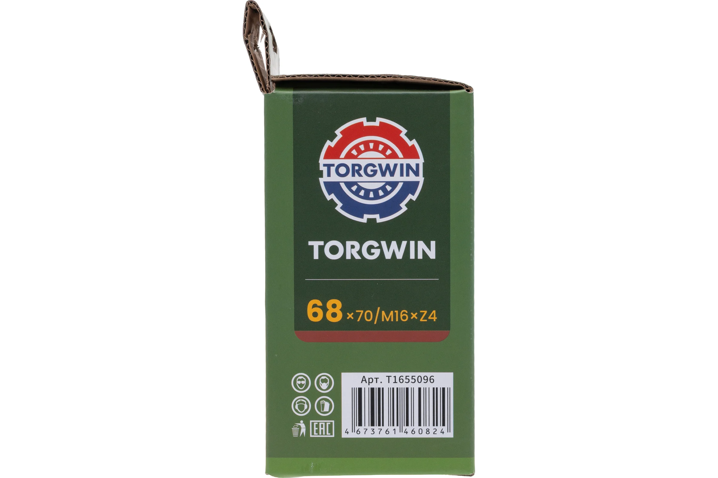 Коронка алмазная TORGWIN M16 сухой рез по бетону лазерная пайка 68 мм T1655096