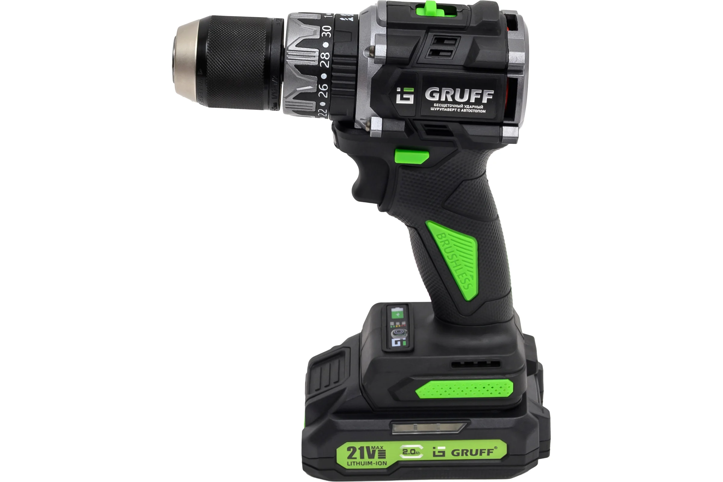 Аккумуляторный шуруповерт GRUFF GF-21DZ