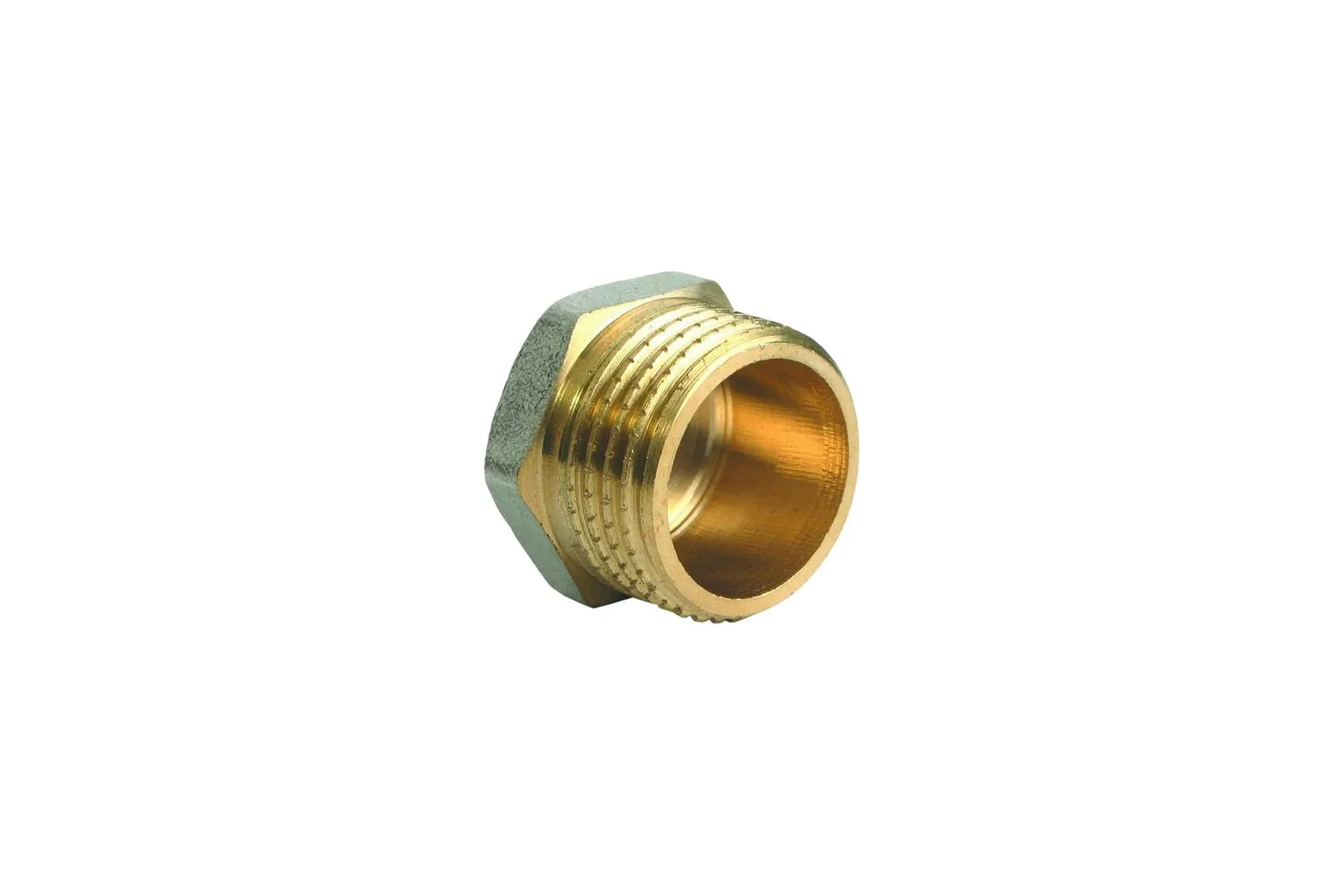 Заглушка никелированная Millennium с бортом 1 1/4" с наружной резьбой XZM3232