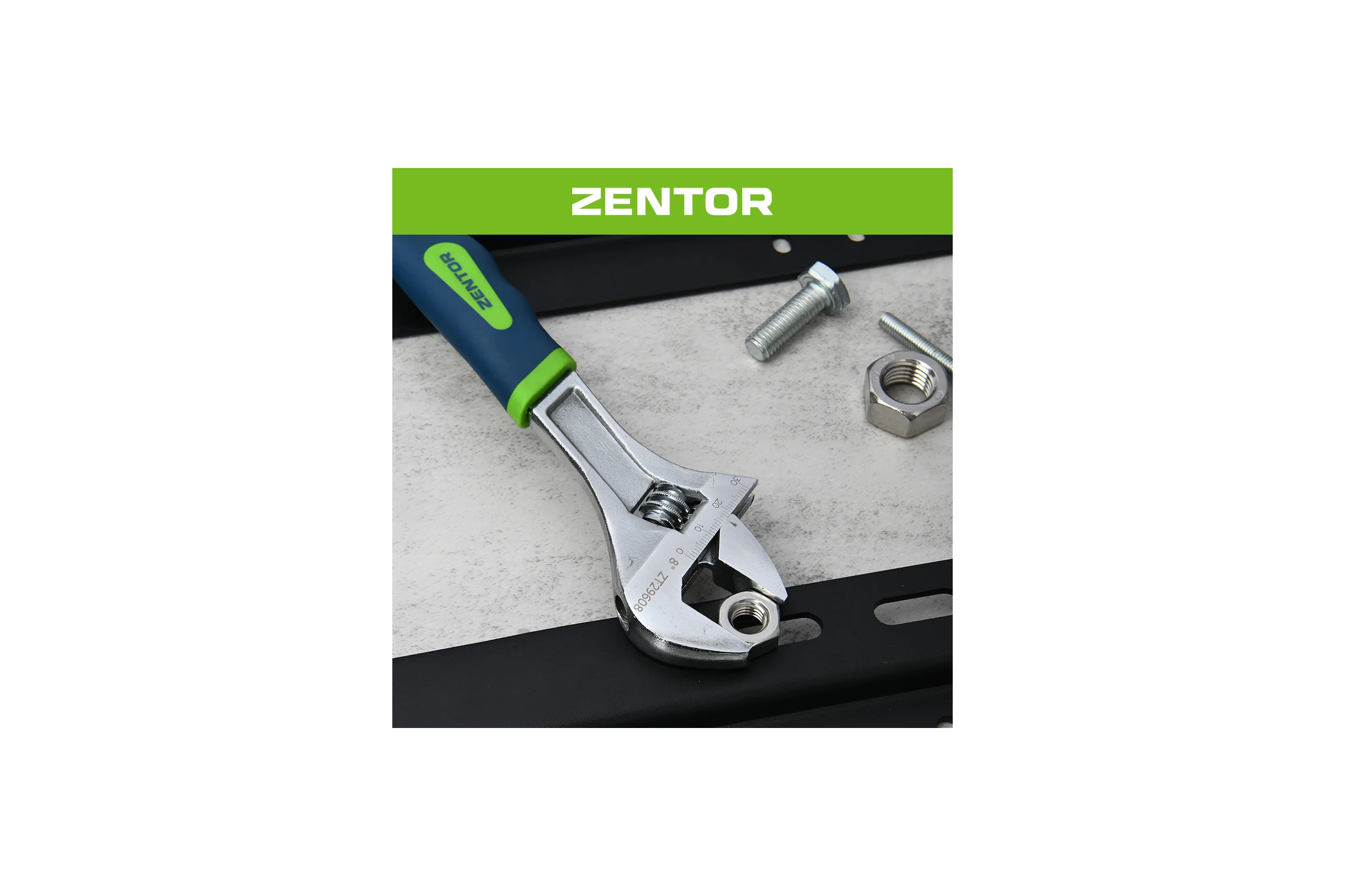 Разводной ключ Zentor 200 мм ZT29608