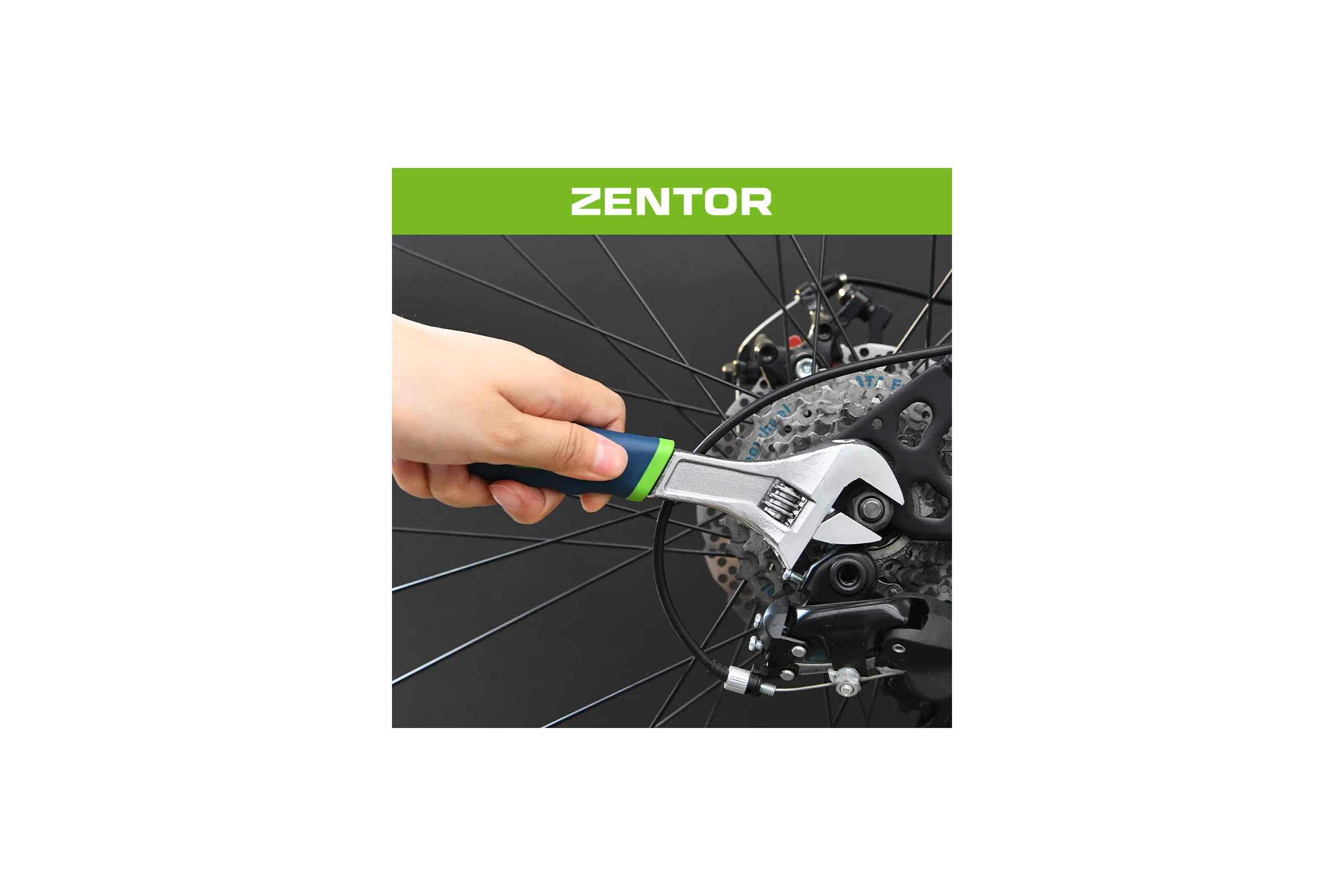 Разводной ключ Zentor 200 мм ZT29608