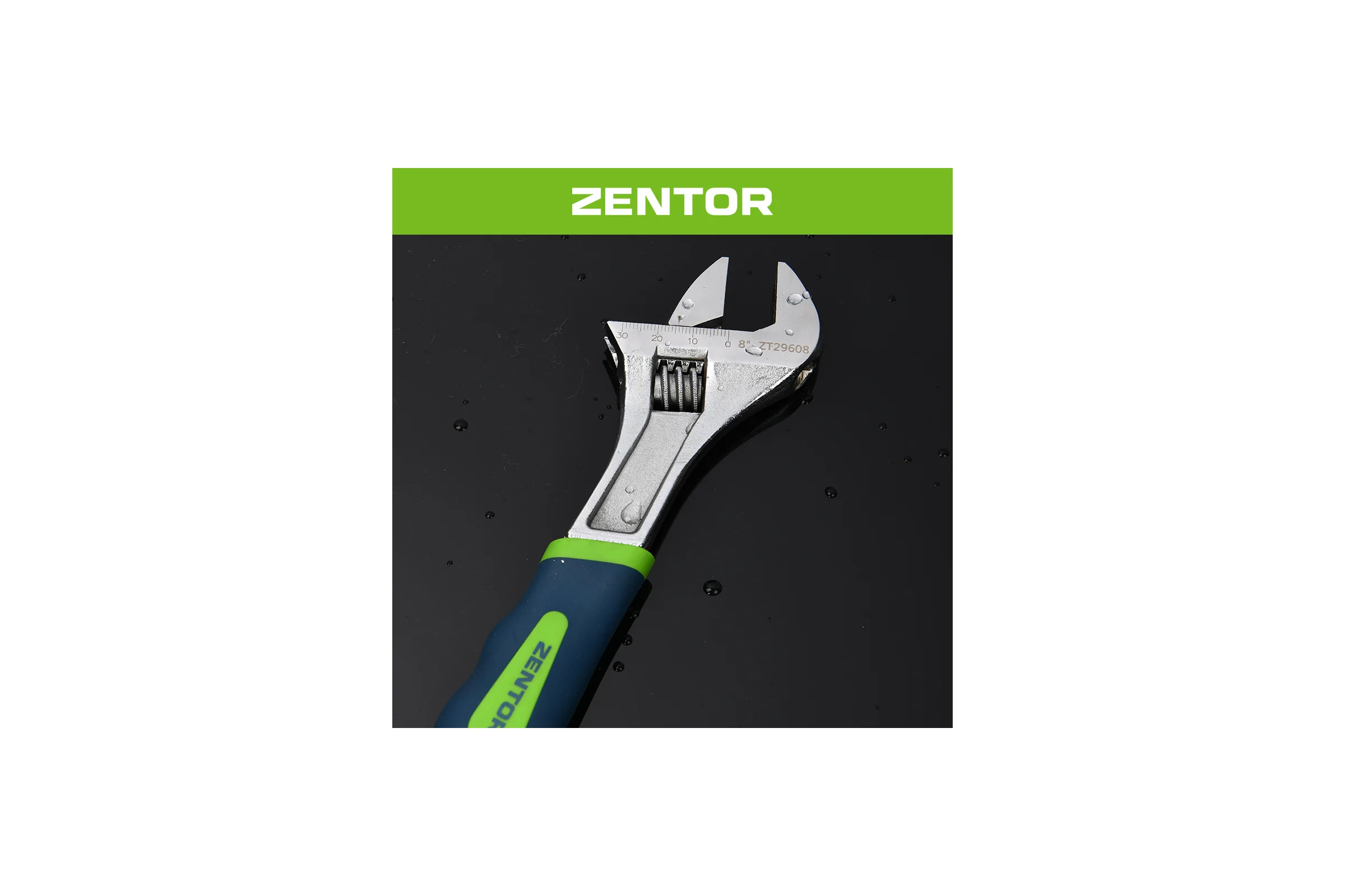 Разводной ключ Zentor 200 мм ZT29608