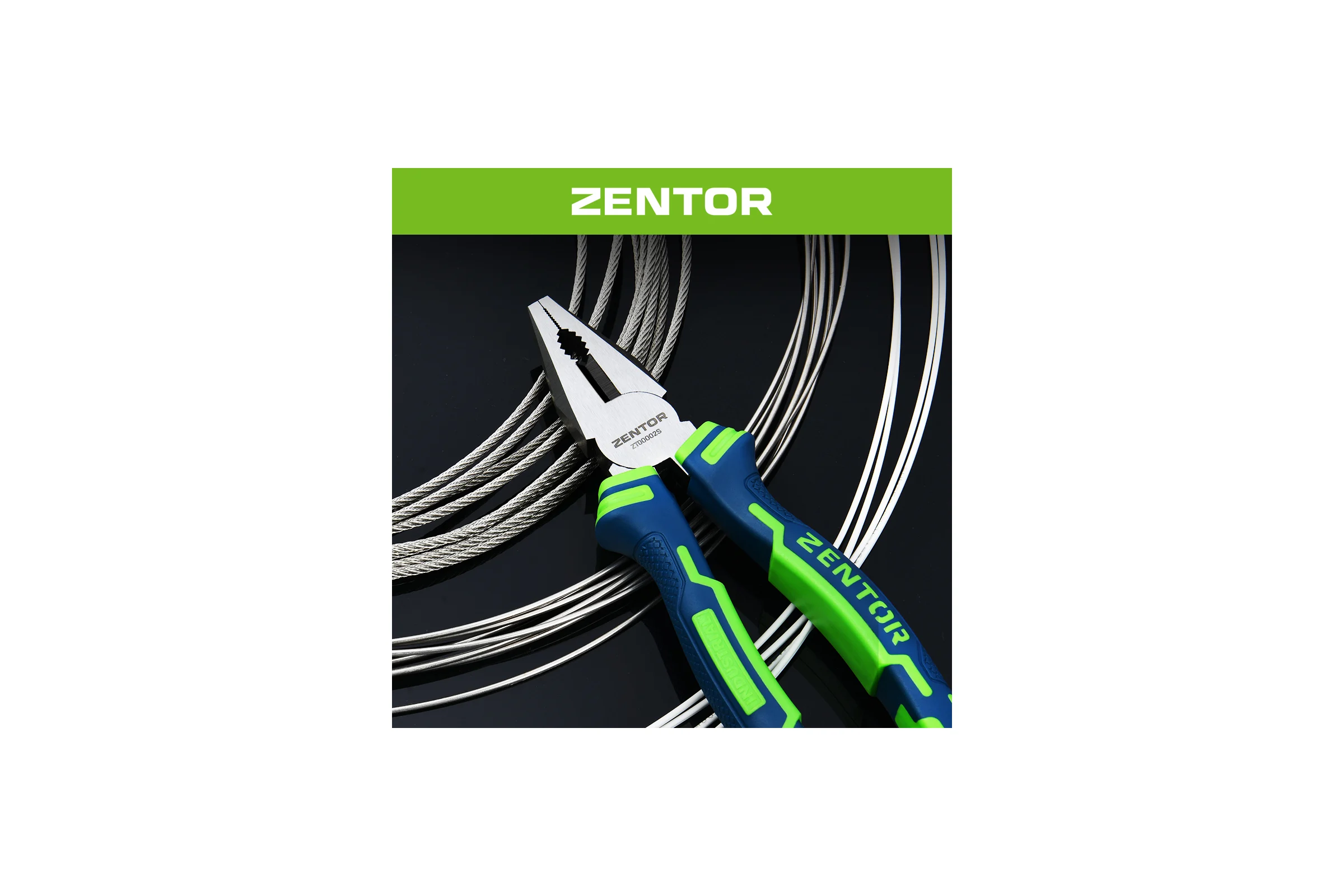 Комбинированные плоскогубцы Zentor 200 мм ZT00002S