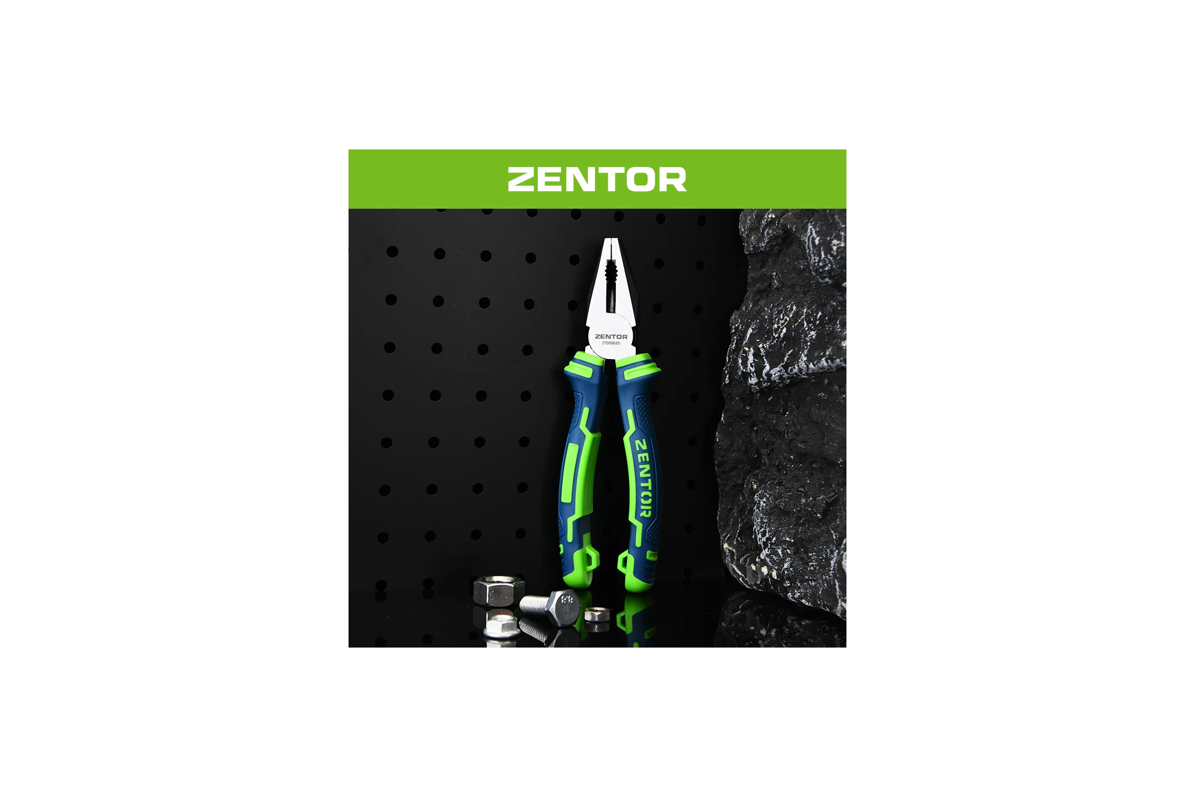 Комбинированные плоскогубцы Zentor 200 мм ZT00002S